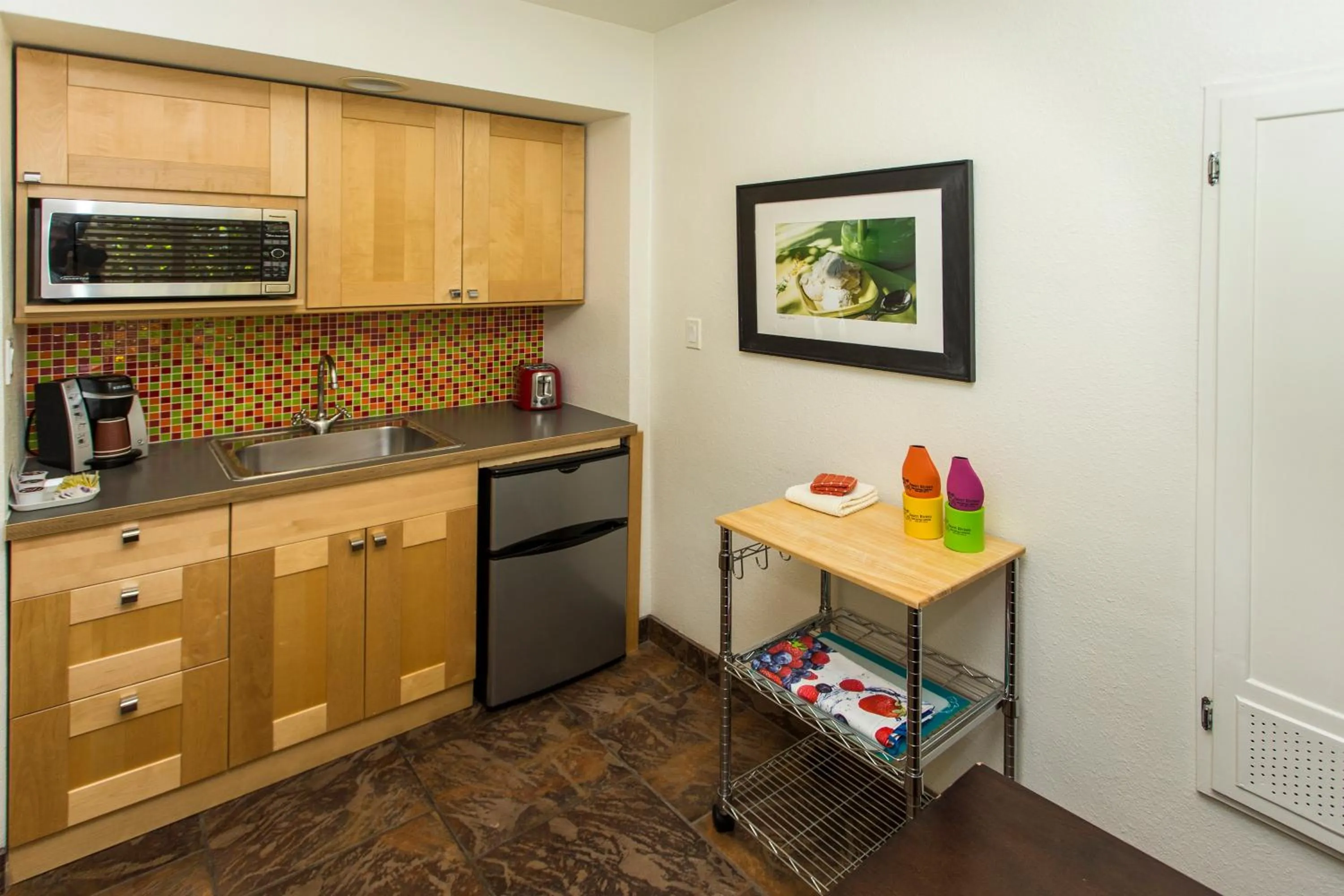 Kitchen or kitchenette in Desert Riviera Hotel