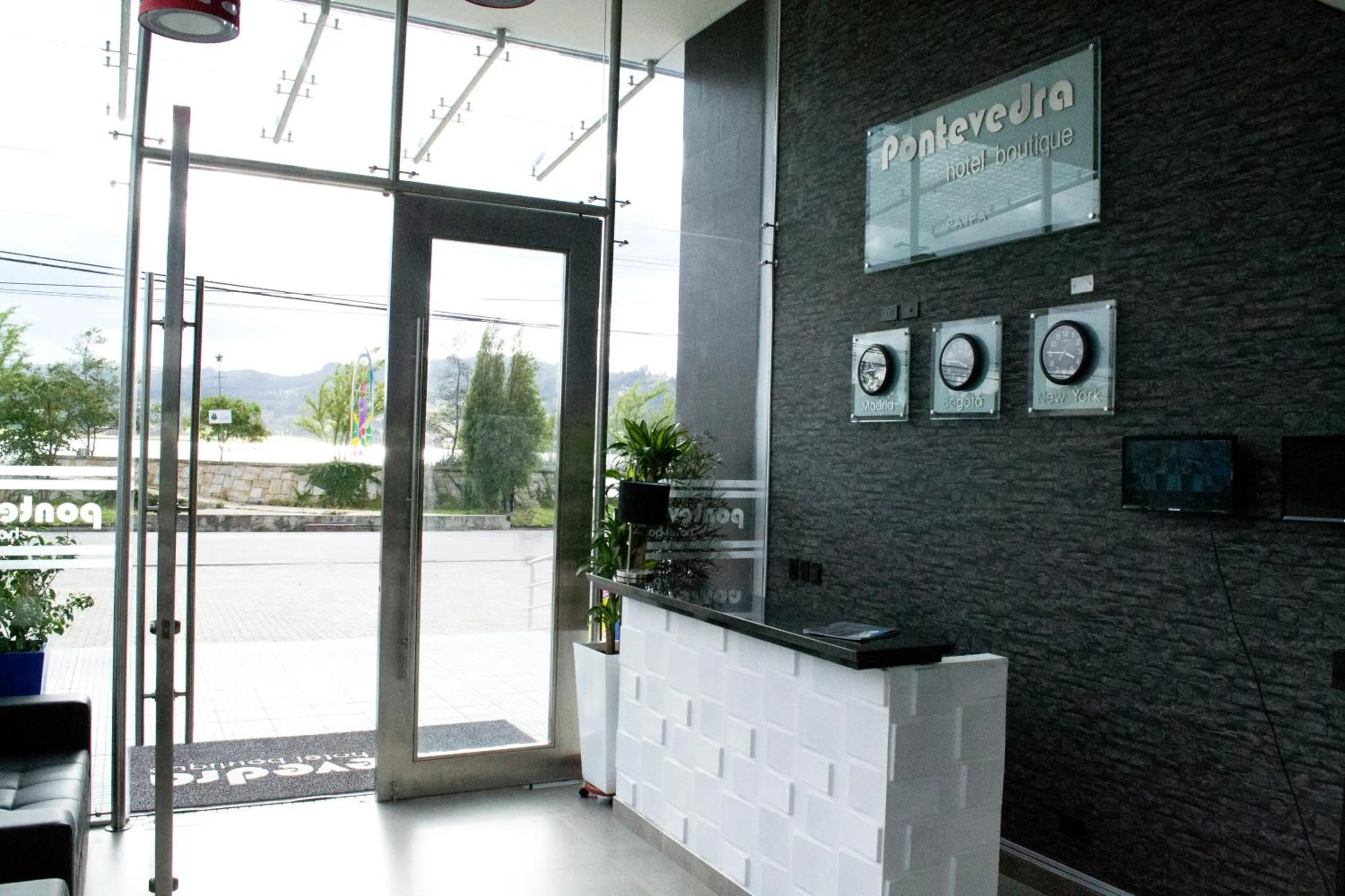 Lobby or reception in Pontevedra Hotel Boutique