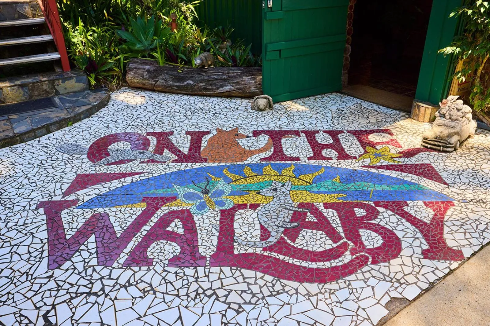 Property logo or sign in On The Wallaby Eco Lodge