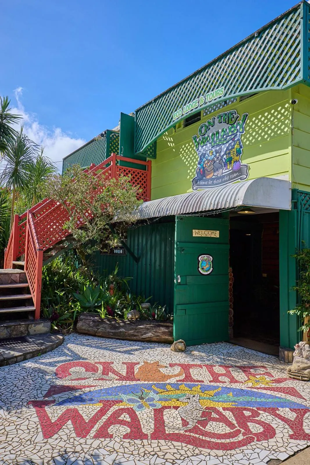 Property building in On The Wallaby Eco Lodge