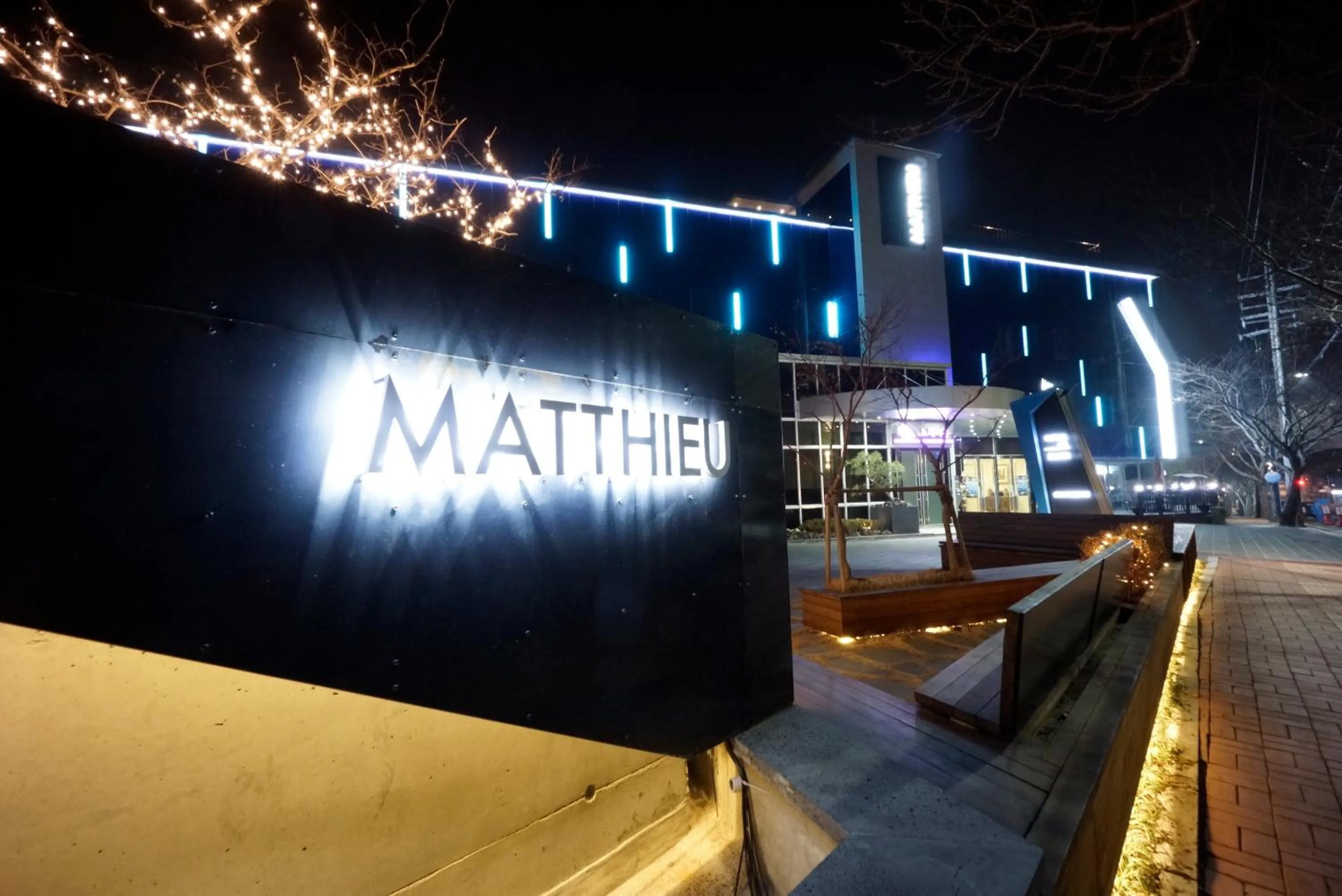 Night in Hotel Matthieu Yeosu