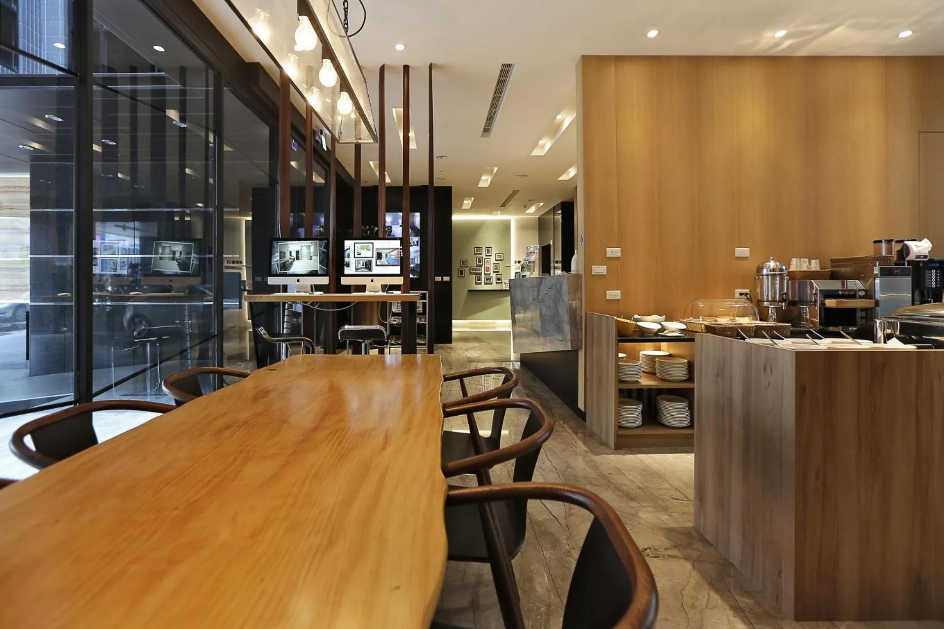 Seating area in Miller Inn