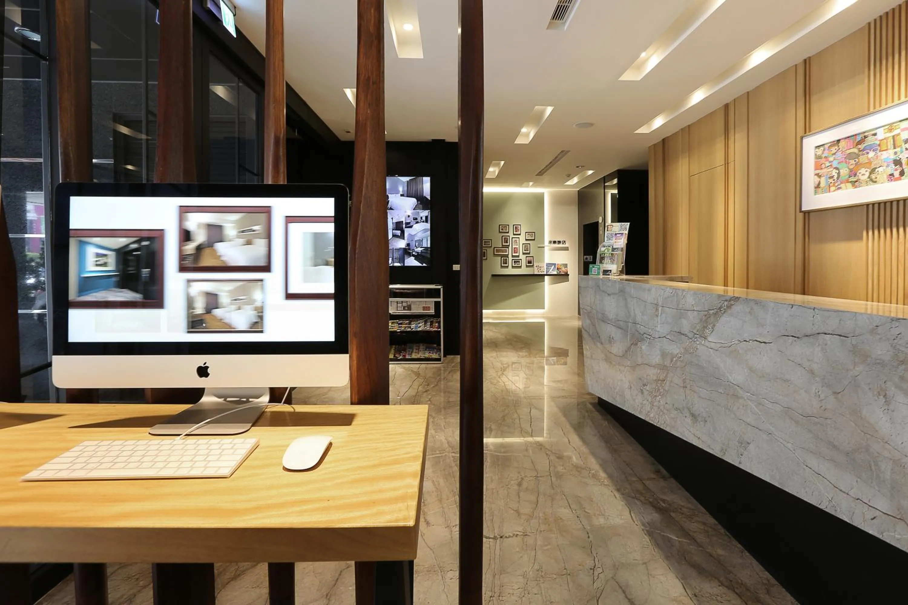 Lobby or reception in Miller Inn