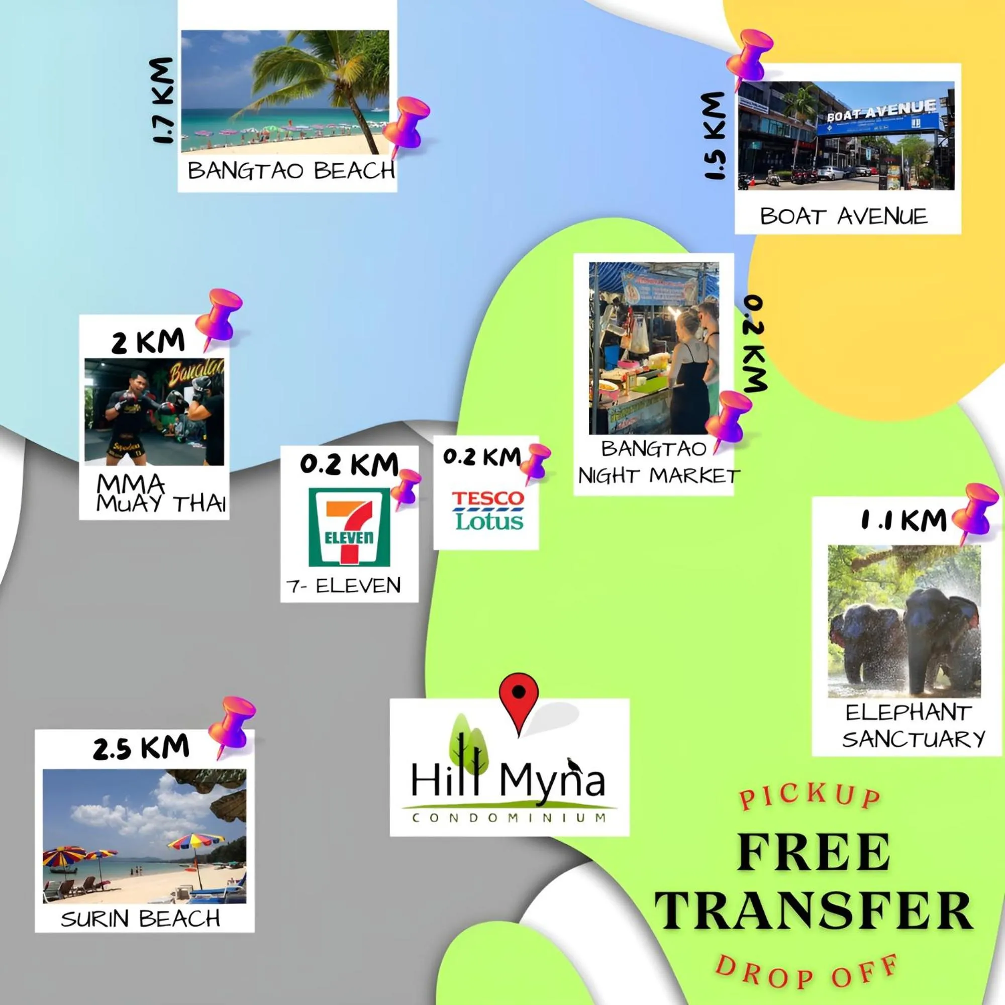 Nearby landmark in Hill Myna Condotel Official Account