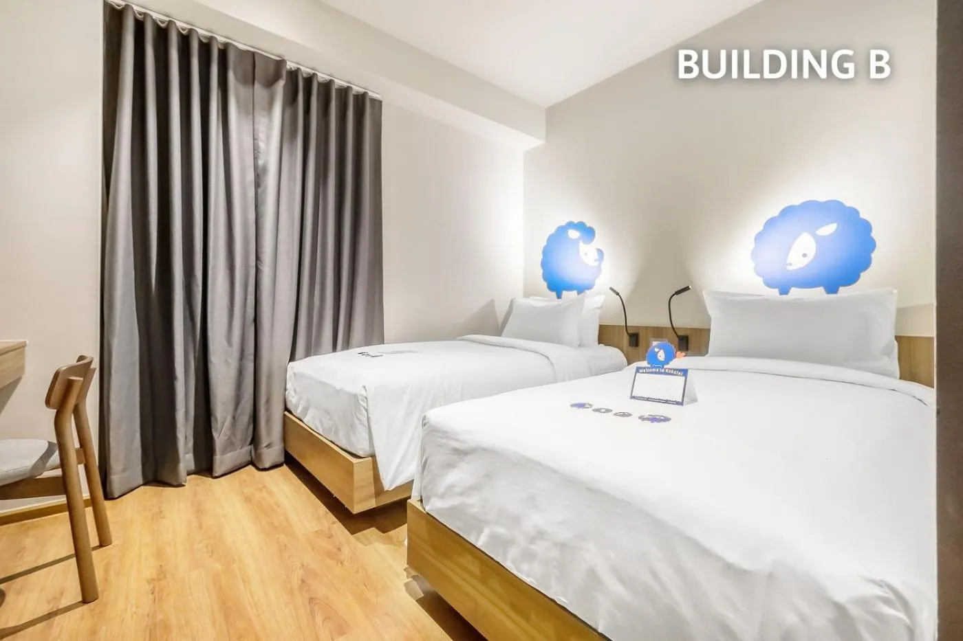 Bed in Kokotel Bangkok Surawong