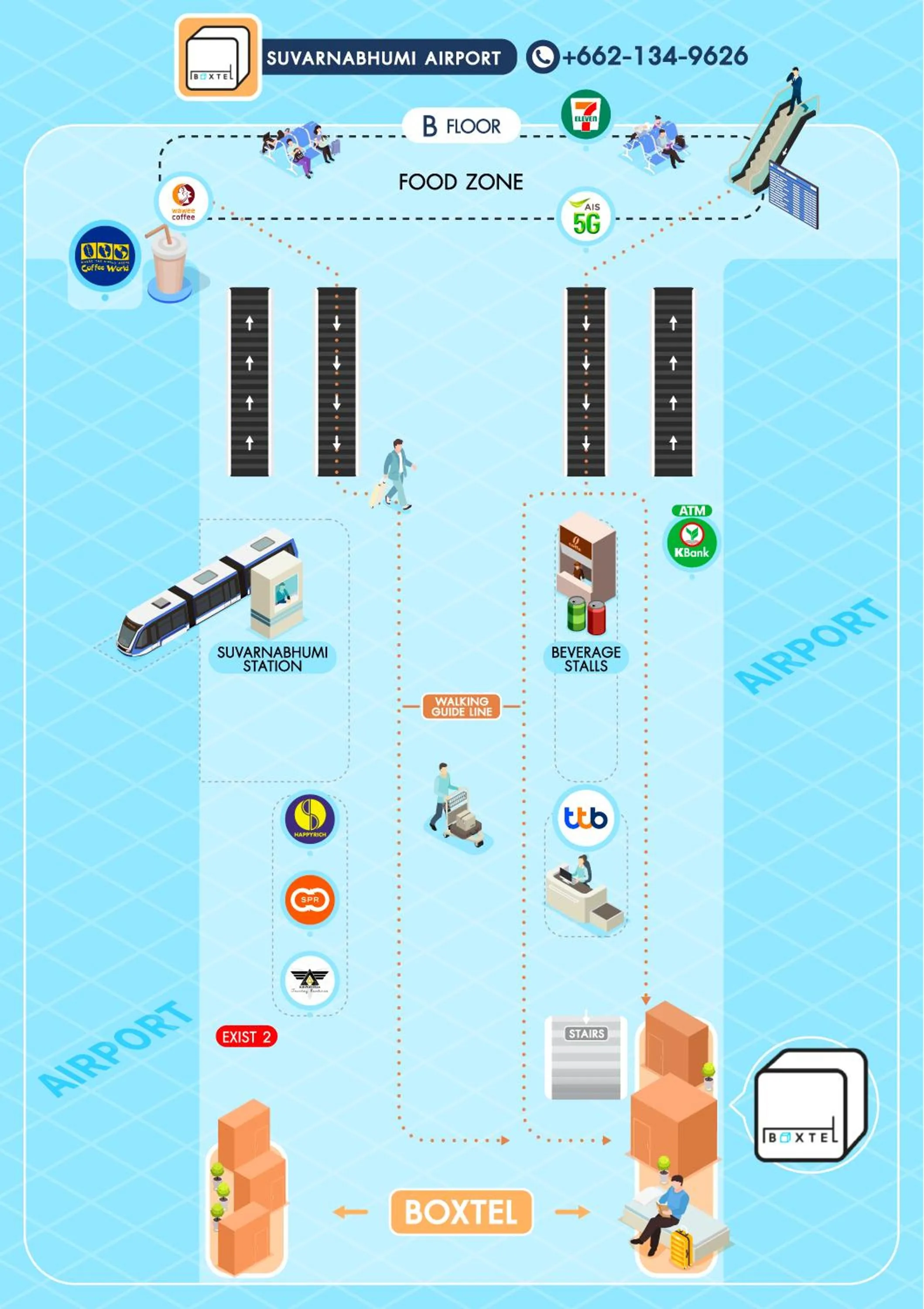 Boxtel @ Suvarnabhumi Airport