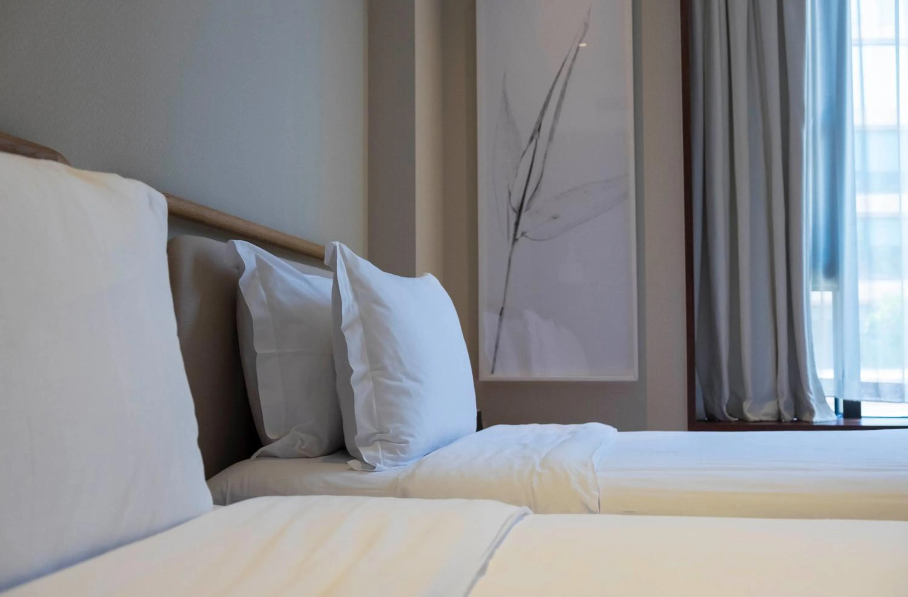 Decorative detail, Bed in The Nook Hotel Hangzhou - A design hotel, 20 mins to West Lake and Lingyin Temple