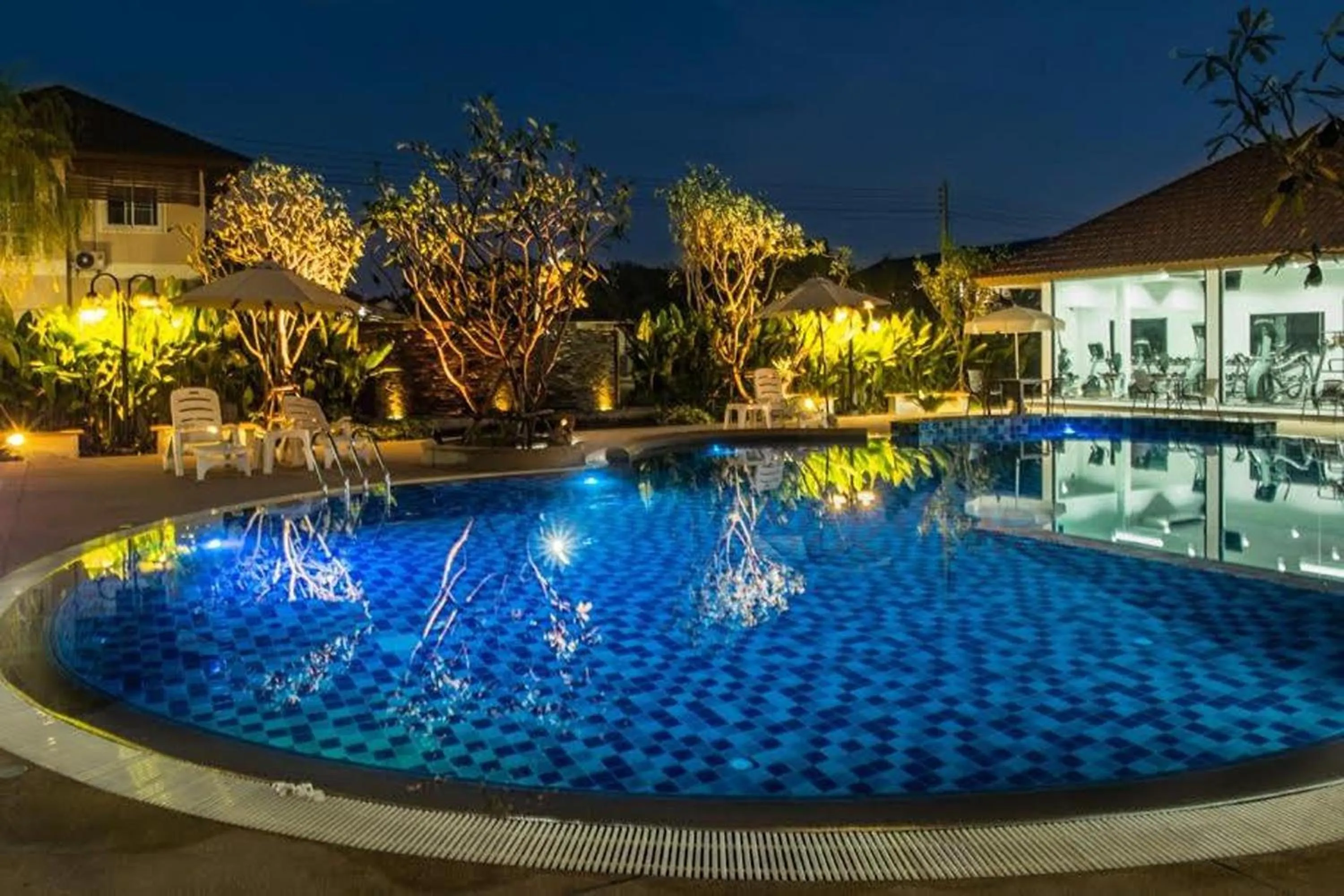 Swimming pool in Nano Place Hotel