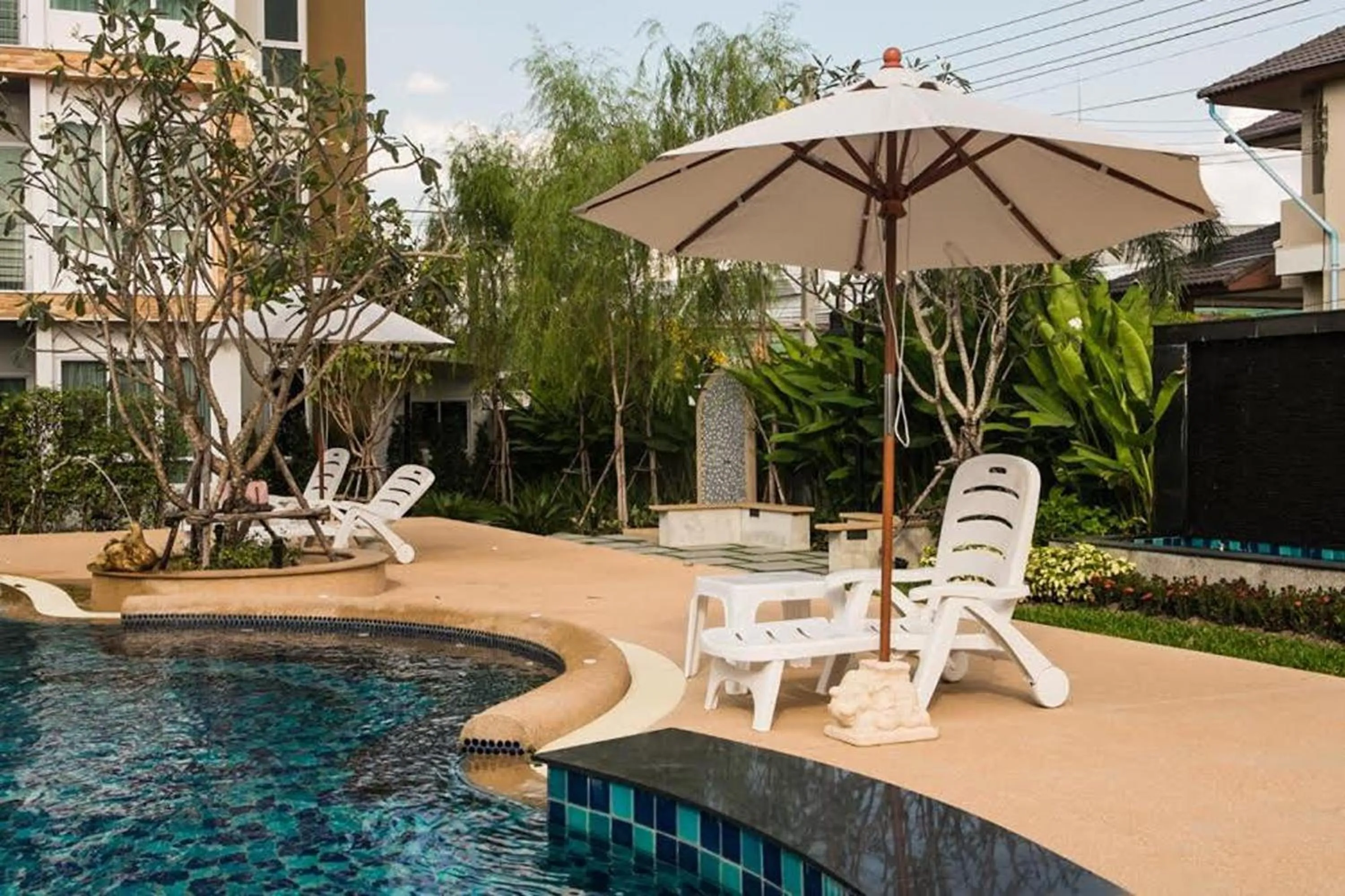 Swimming pool in Nano Place Hotel