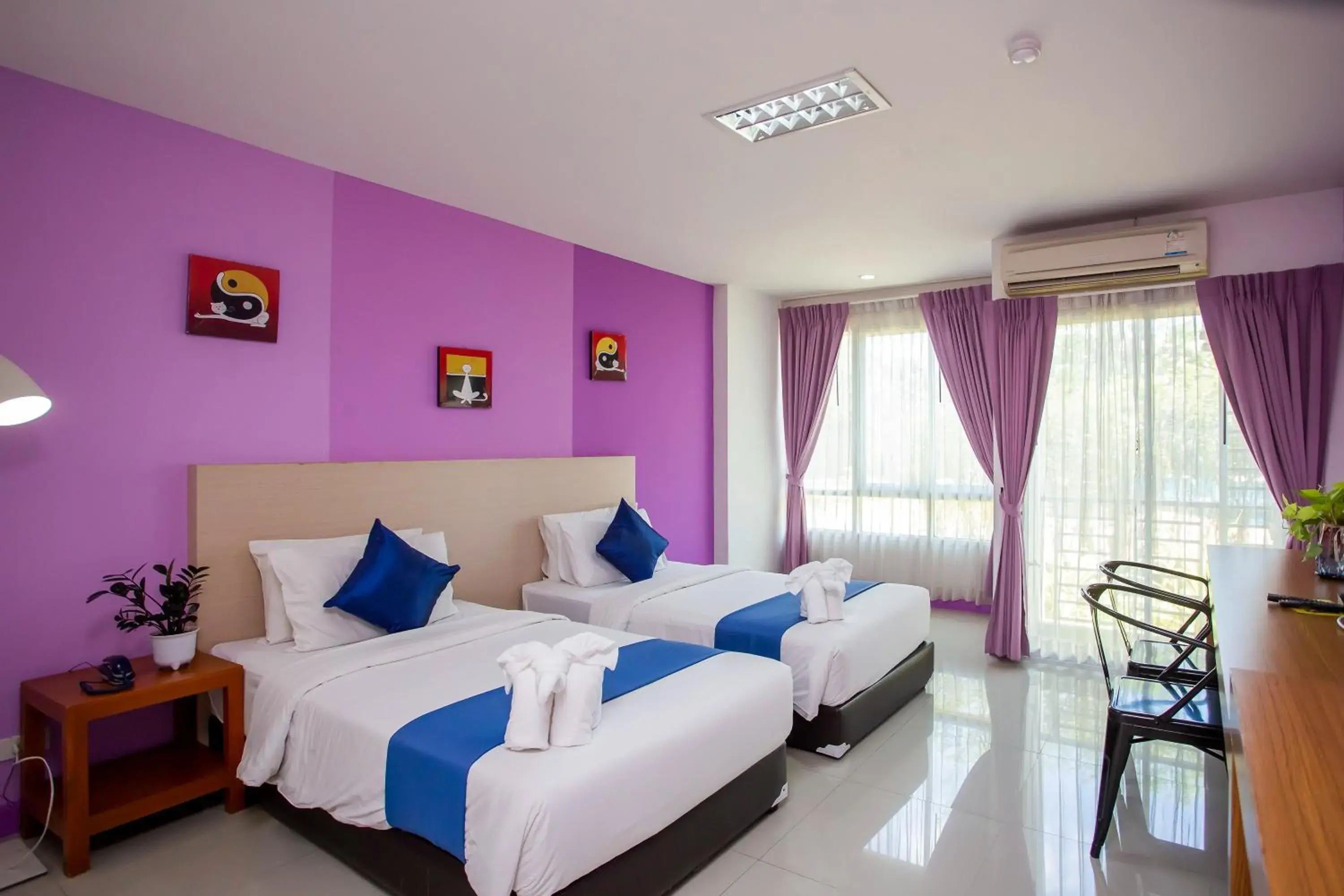 Deluxe Twin Room in Nano Place Hotel Deluxe Twin Room in Nano Place Hotel