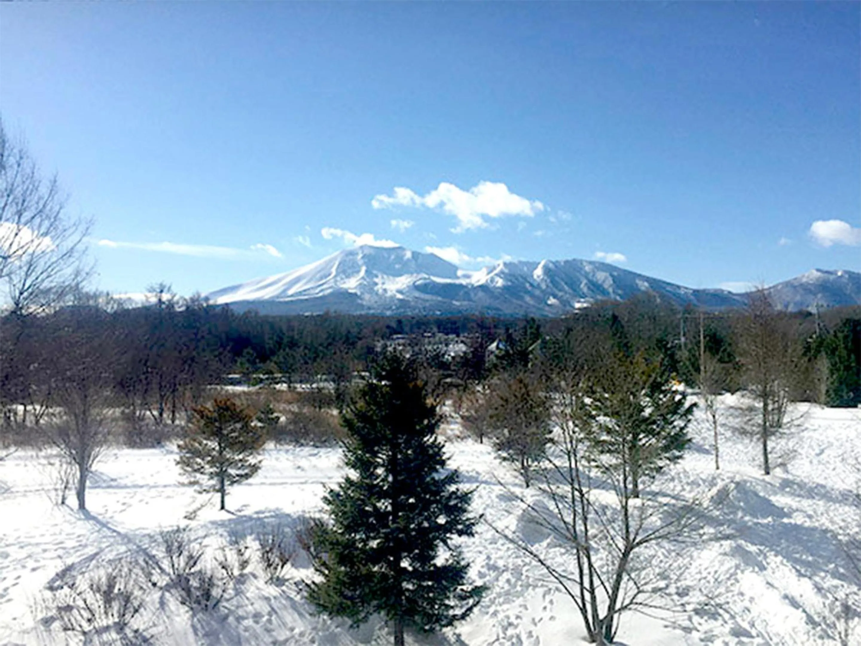Natural landscape in Asama Kogen Hotel