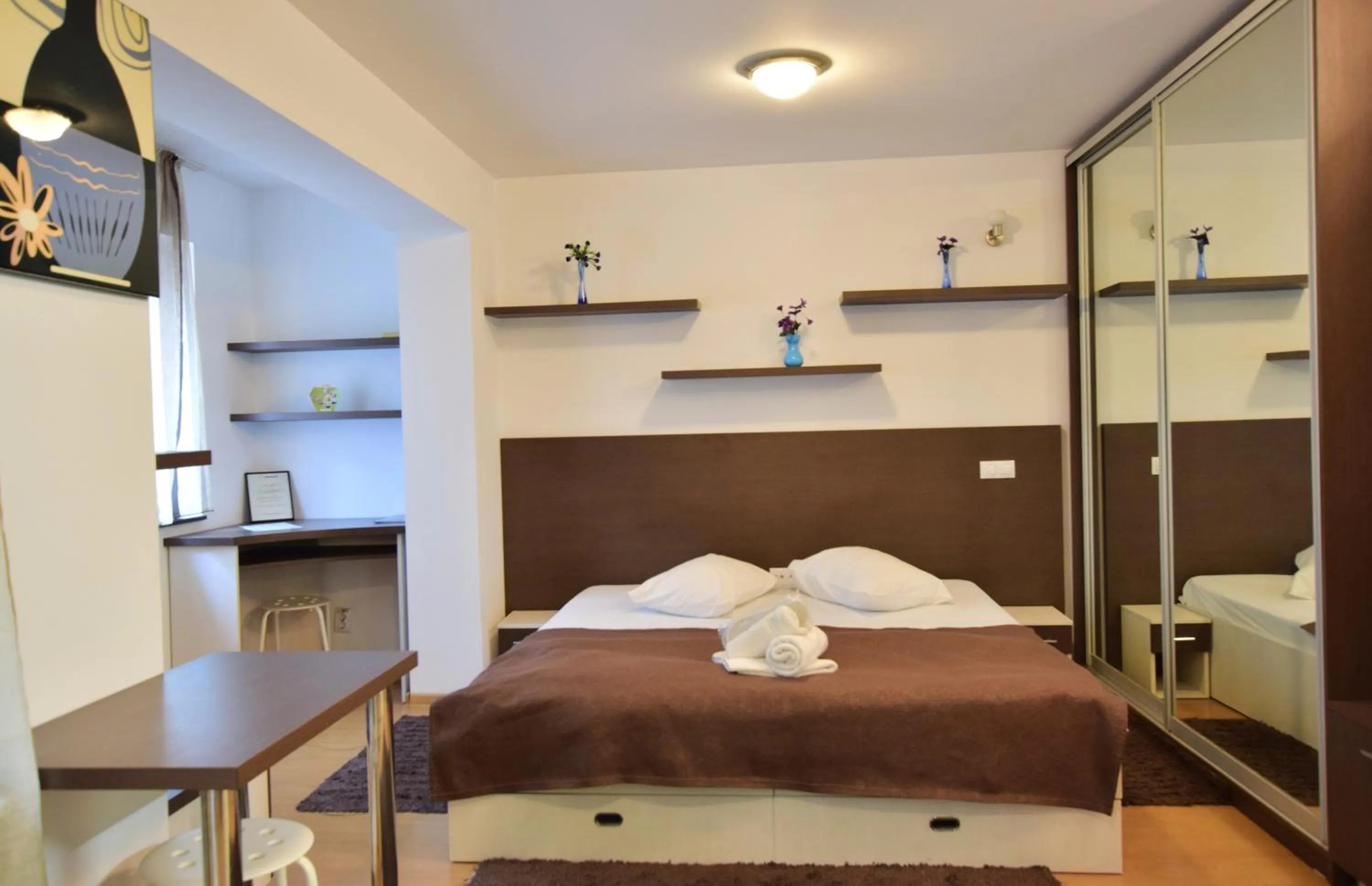 Bed in Decebal Residence Apartments