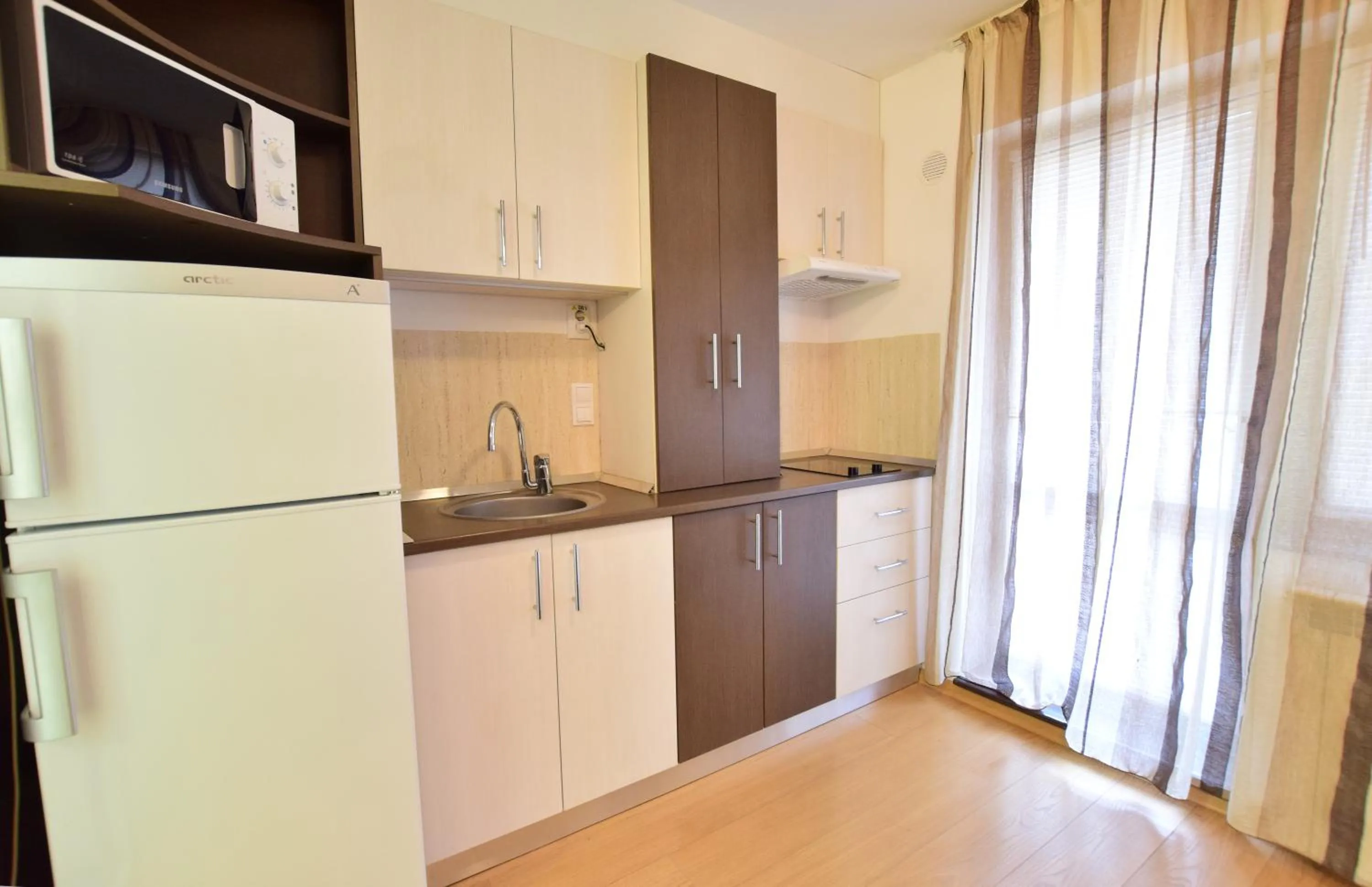 Kitchen or kitchenette in Decebal Residence Apartments