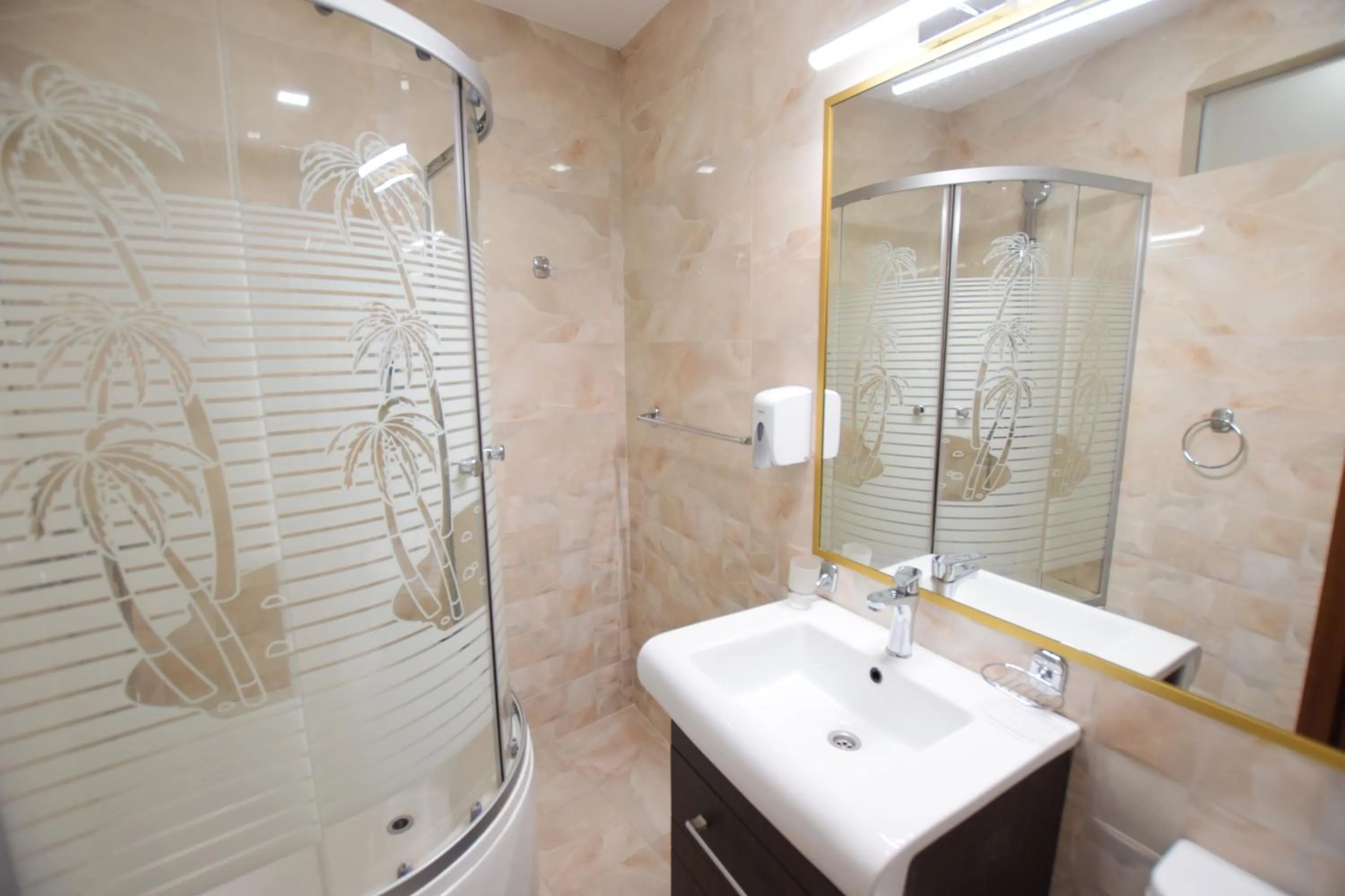 Bathroom in Decebal Residence Apartments
