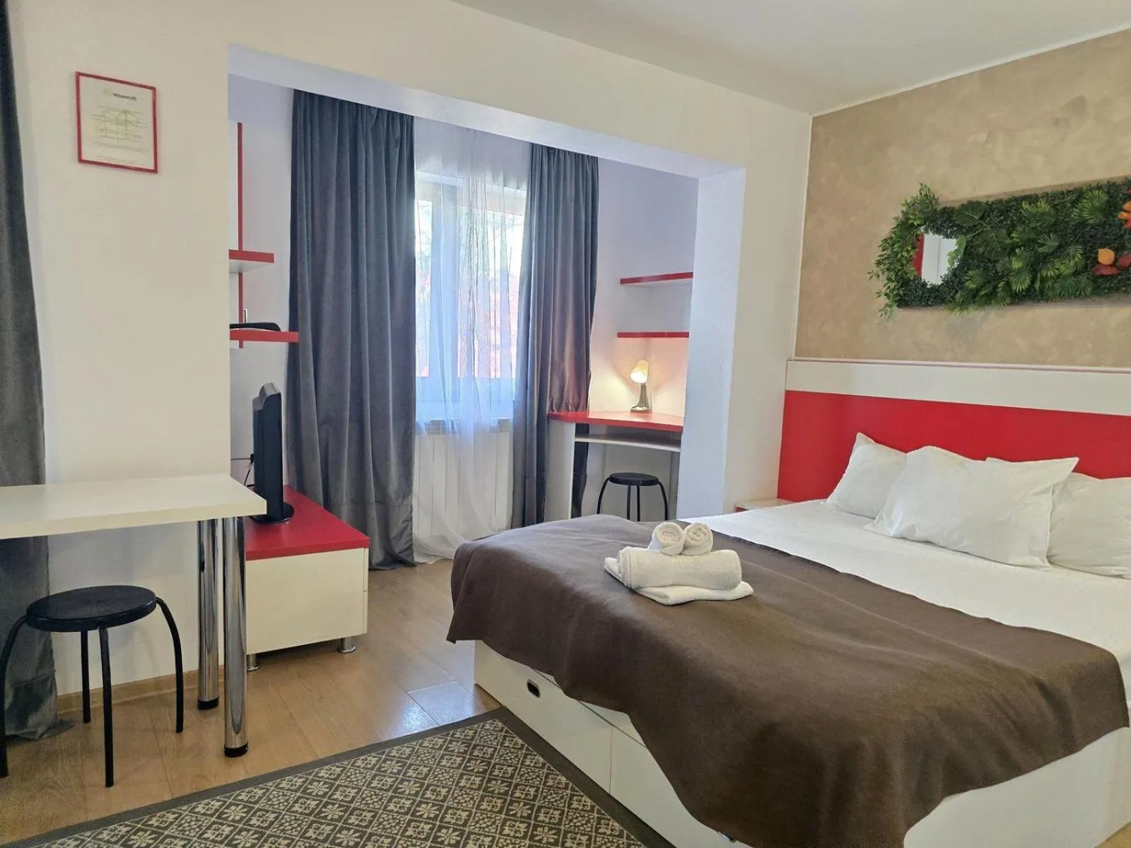 Bed in Decebal Residence Apartments