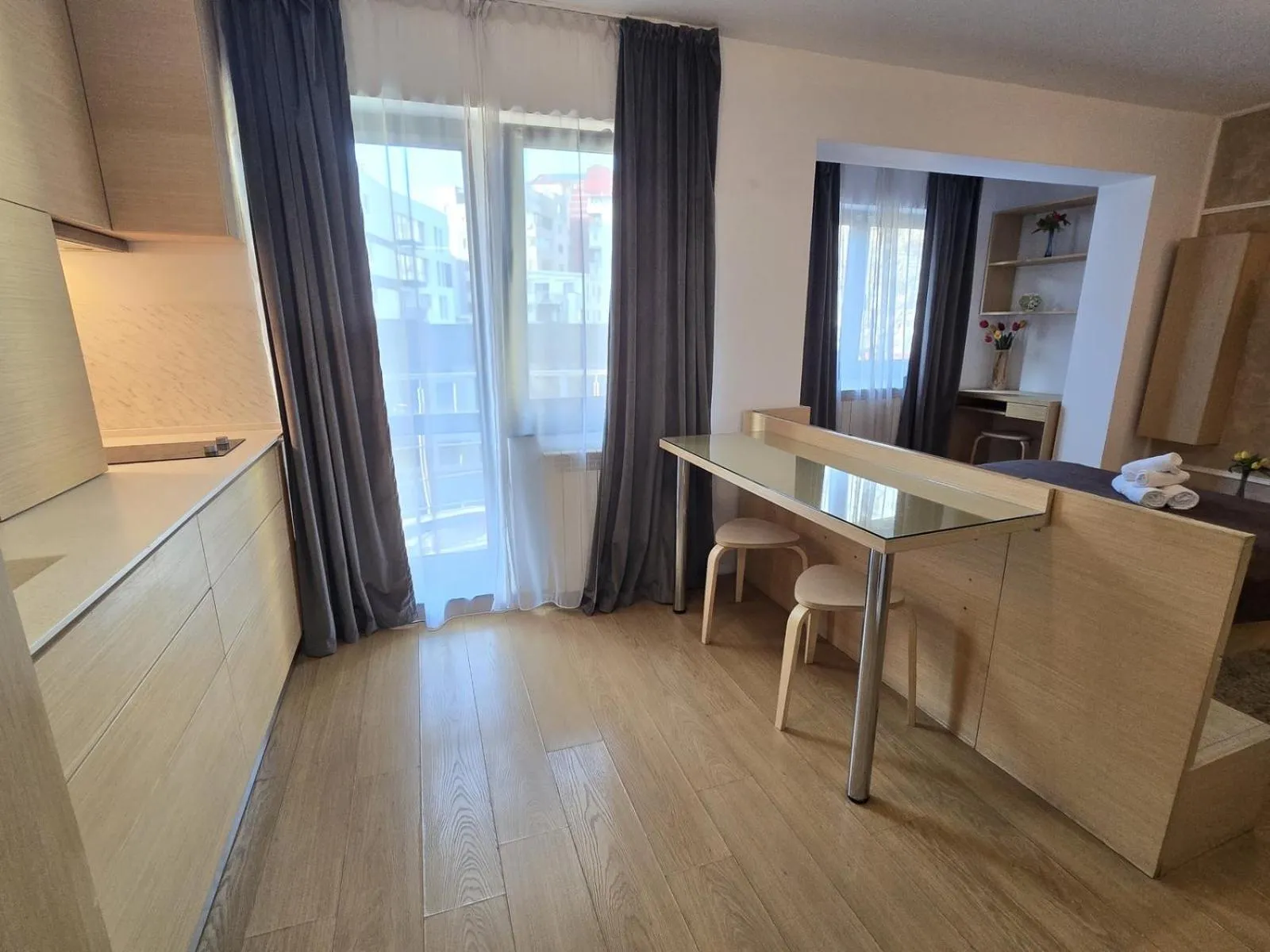 Kitchen or kitchenette in Decebal Residence Apartments