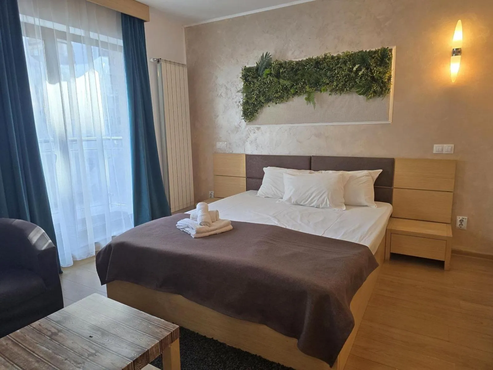 Bed in Decebal Residence Apartments