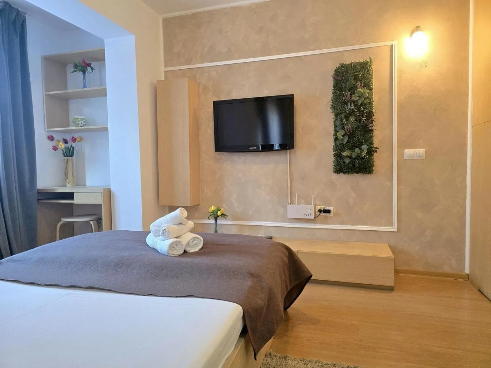 Bed in Decebal Residence Apartments