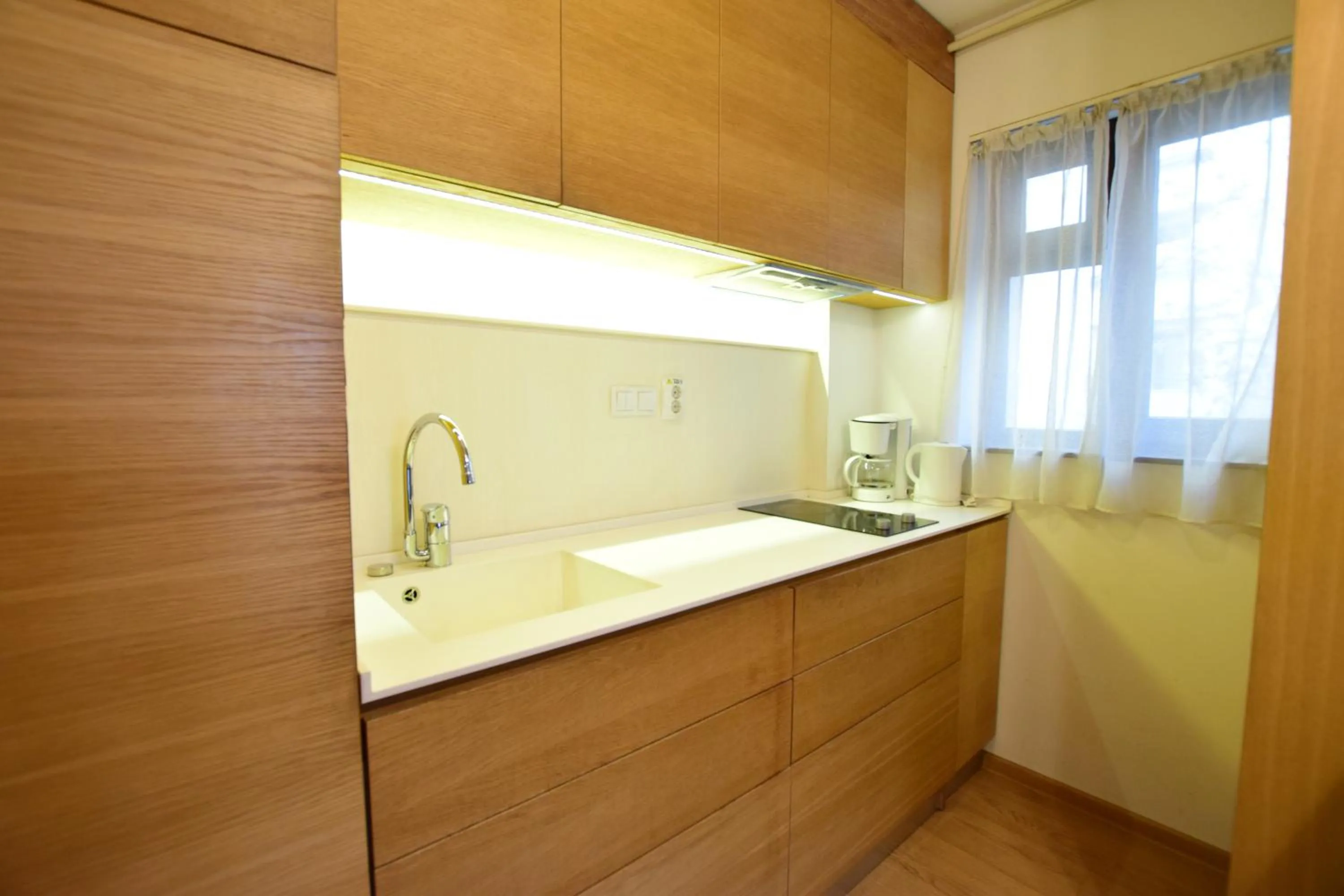 Coffee/tea facilities in Decebal Residence Apartments