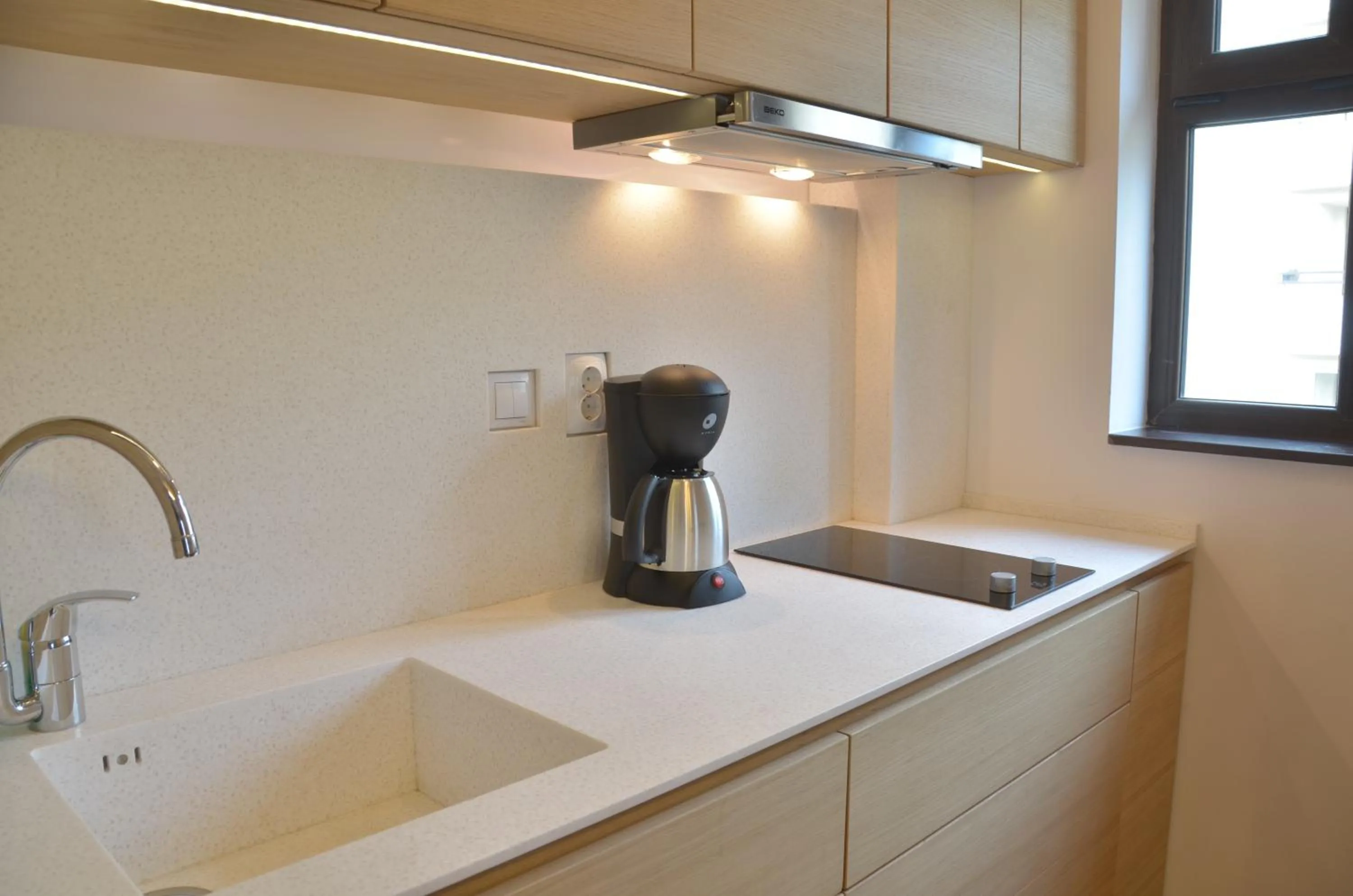 Kitchen or kitchenette in Decebal Residence Apartments