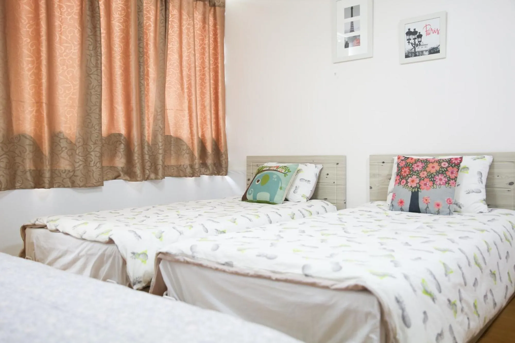 Bed in Sam Stay Hongdae