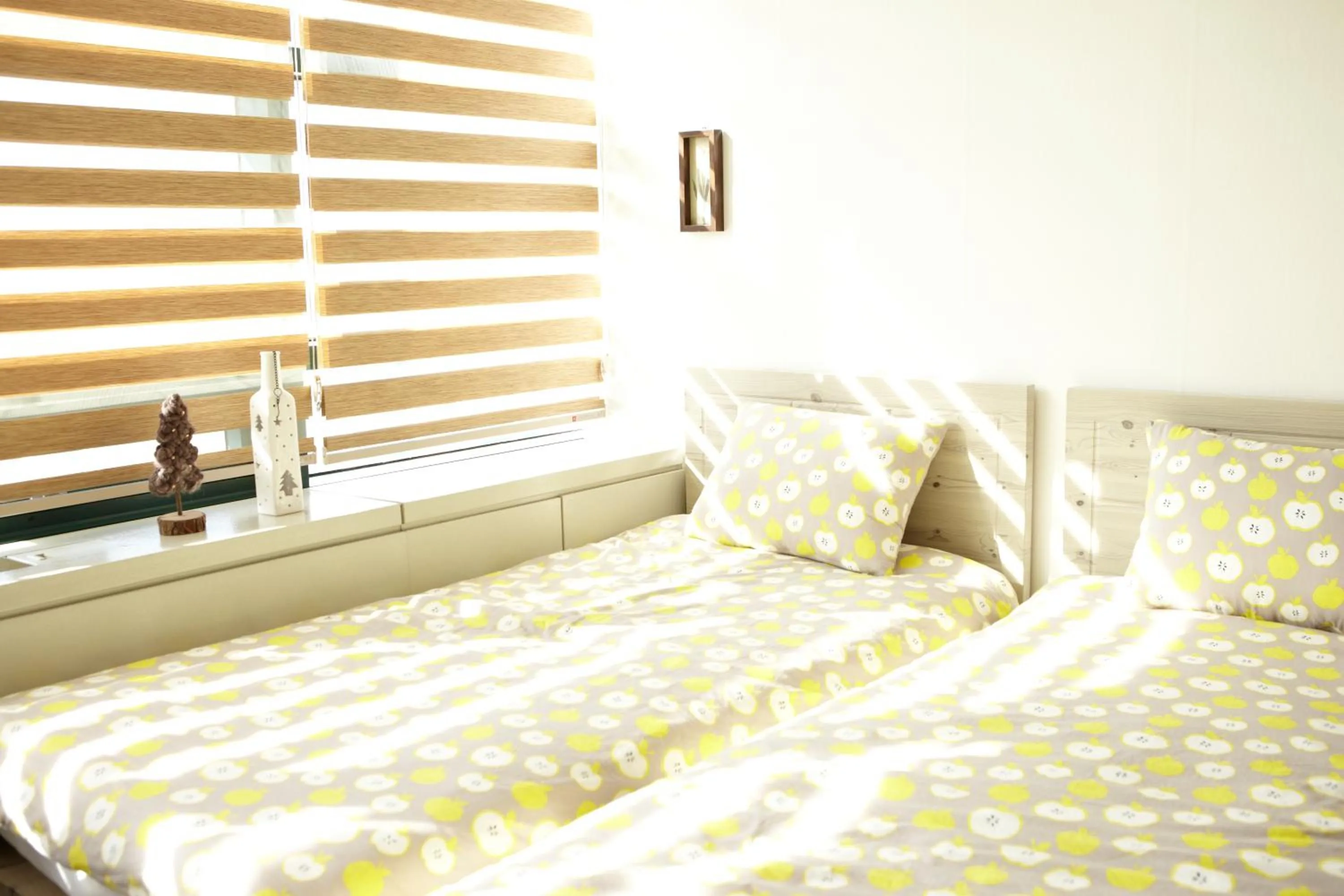 Bed in Sam Stay Hongdae