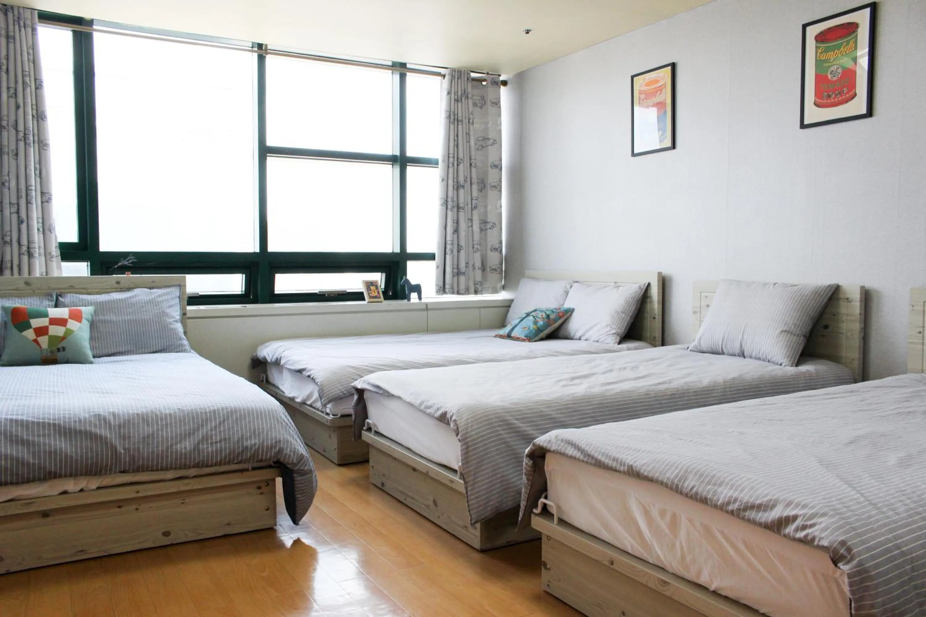 Bed in Sam Stay Hongdae