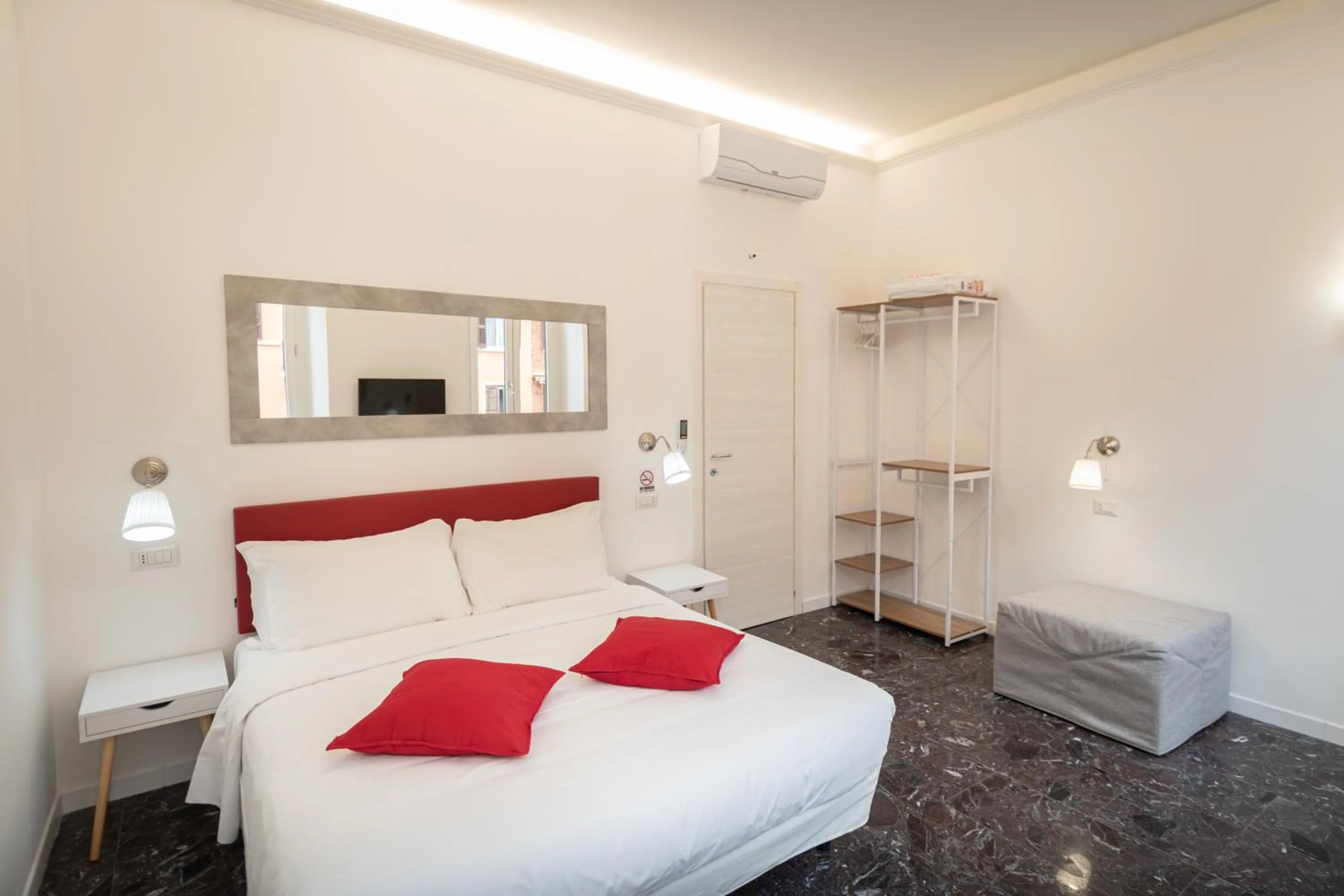 Bed in Your Vatican Suite