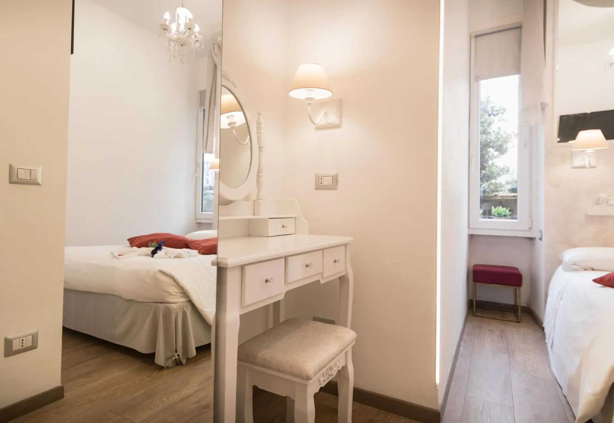 Bed in Your Vatican Suite