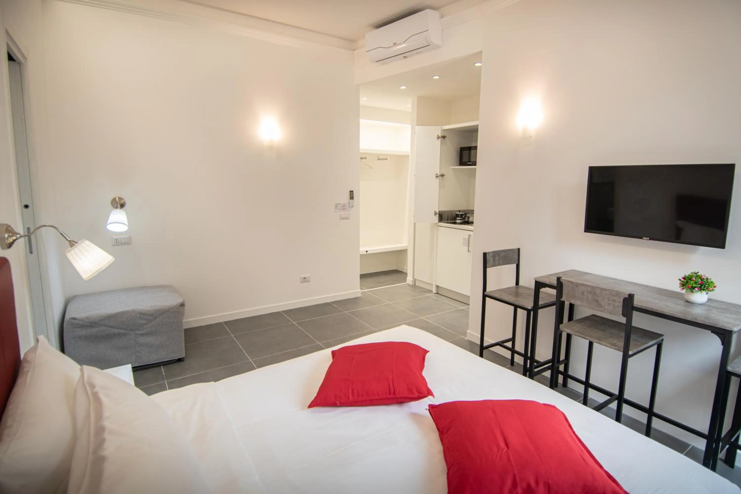 Bed in Your Vatican Suite