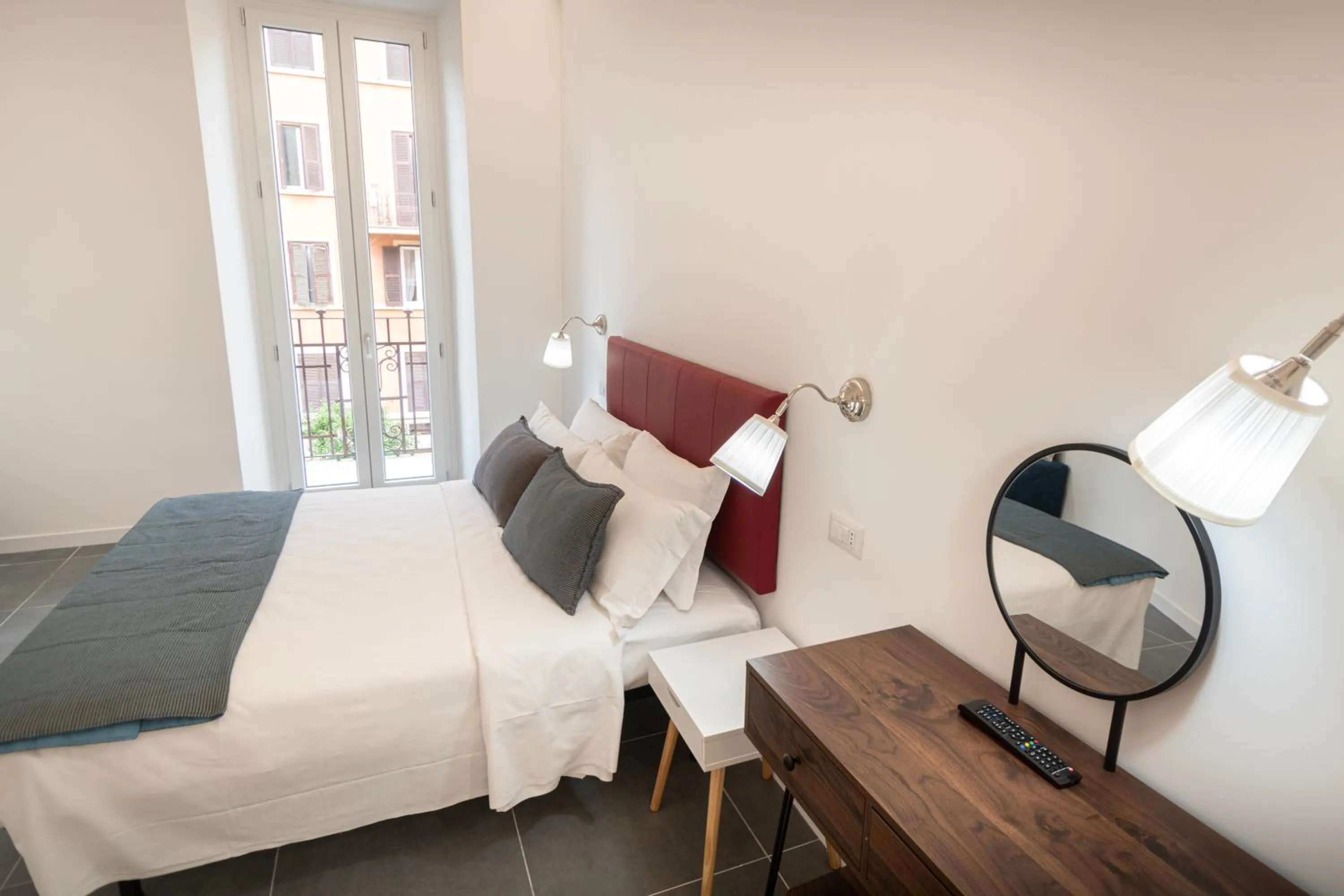 Bed in Your Vatican Suite