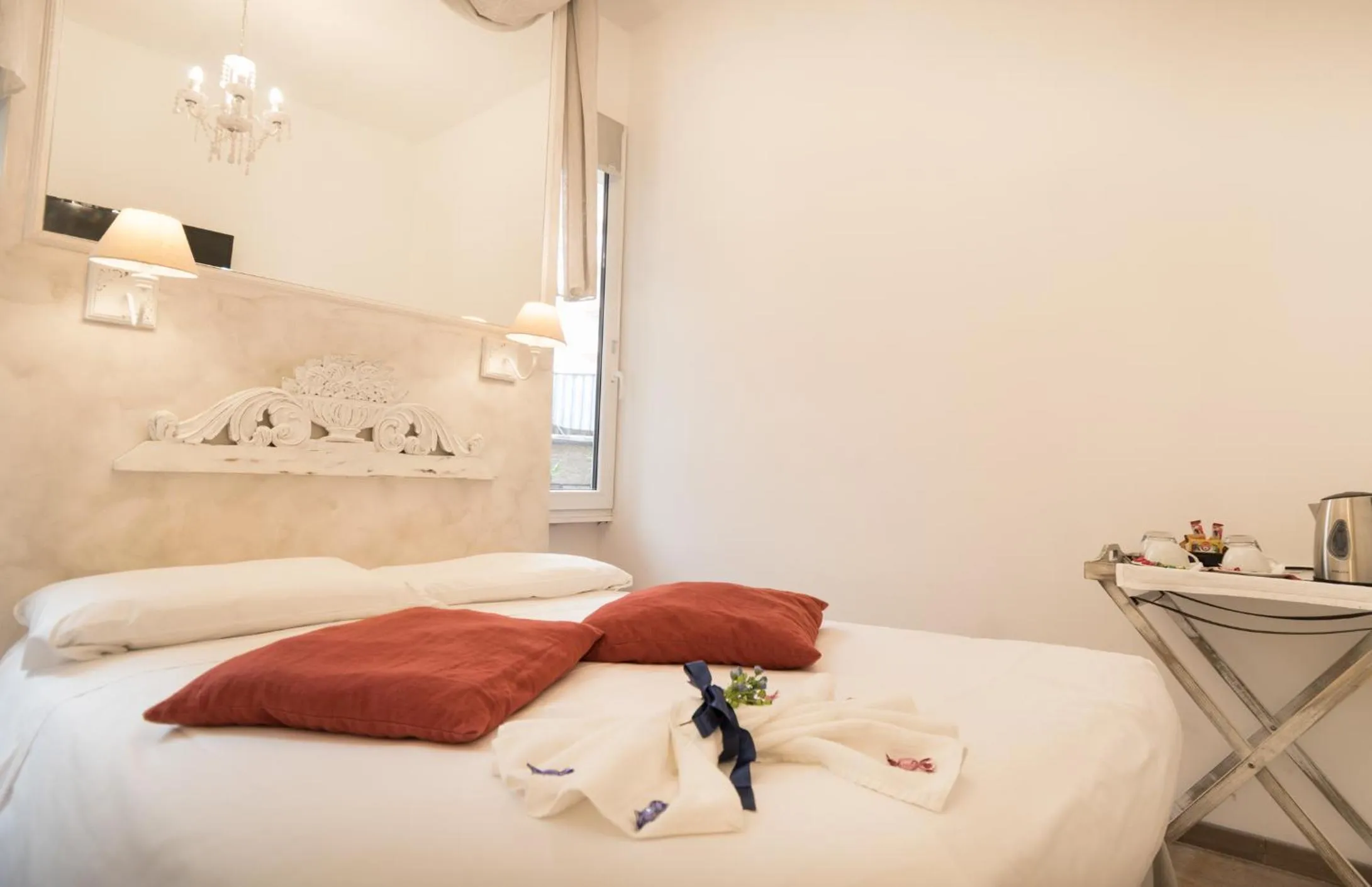 Bed in Your Vatican Suite