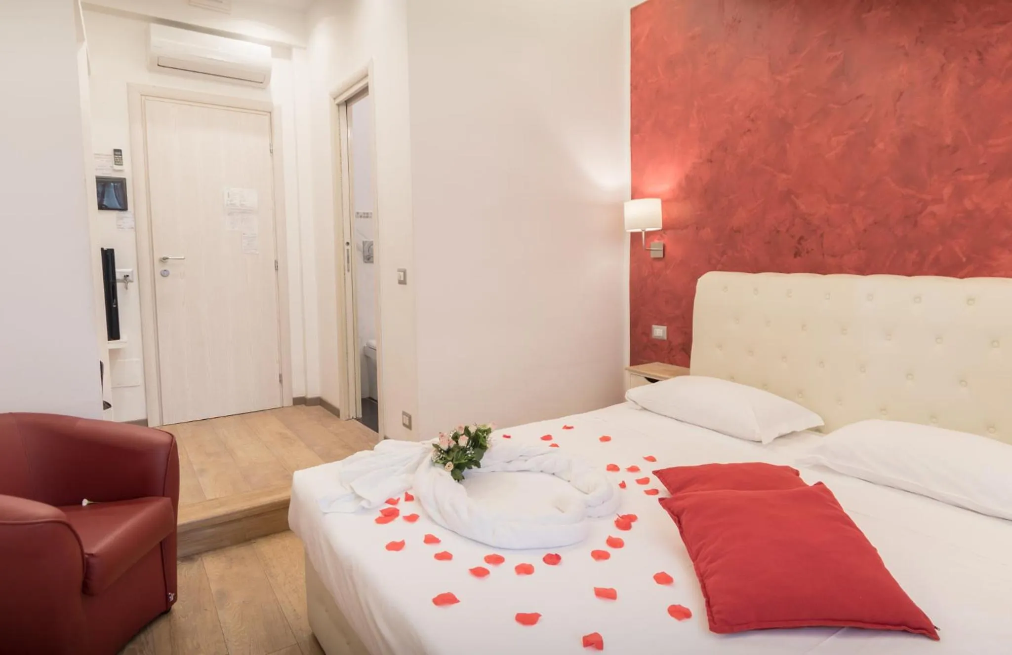 Bed in Your Vatican Suite