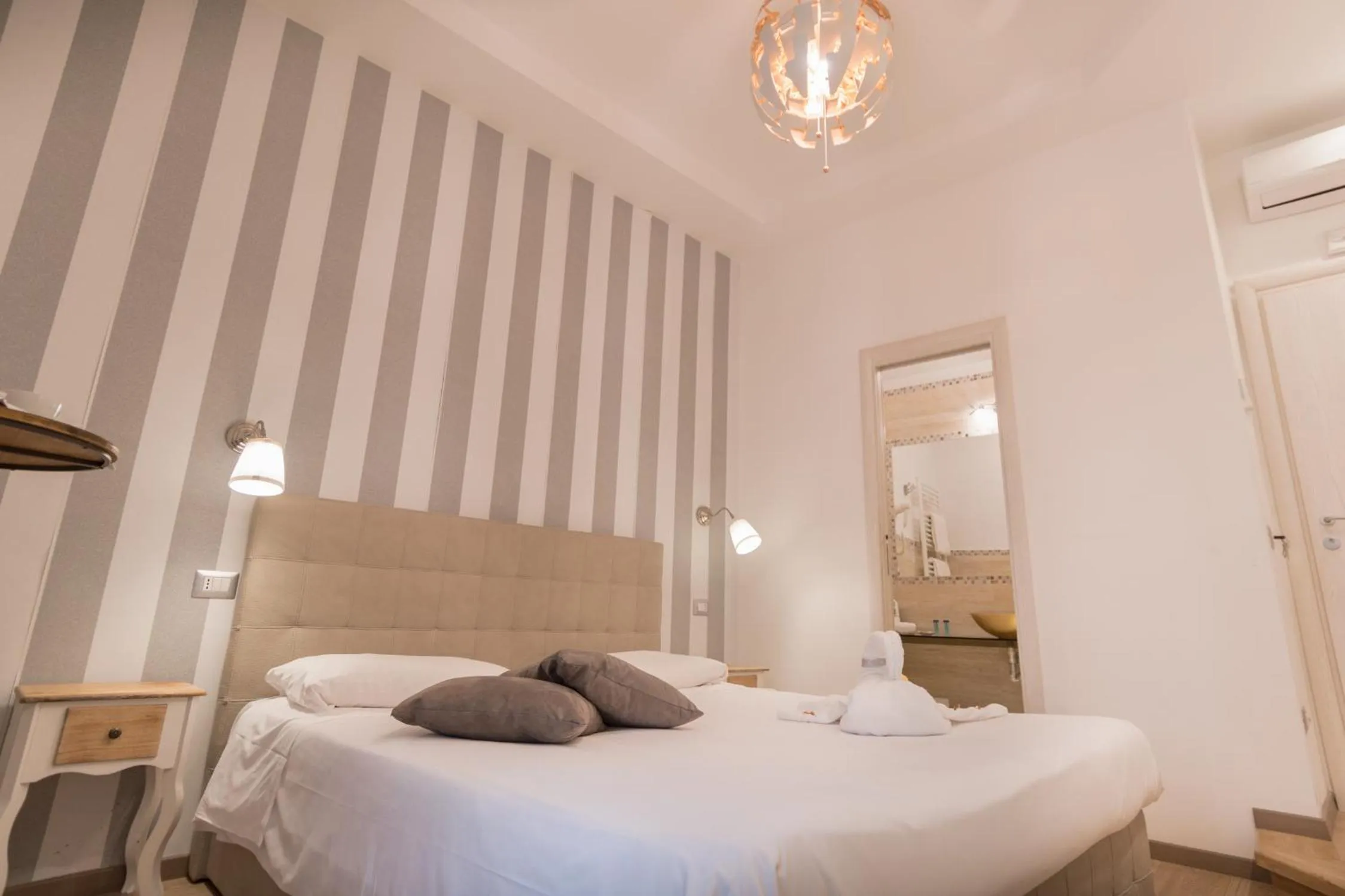 Bed in Your Vatican Suite