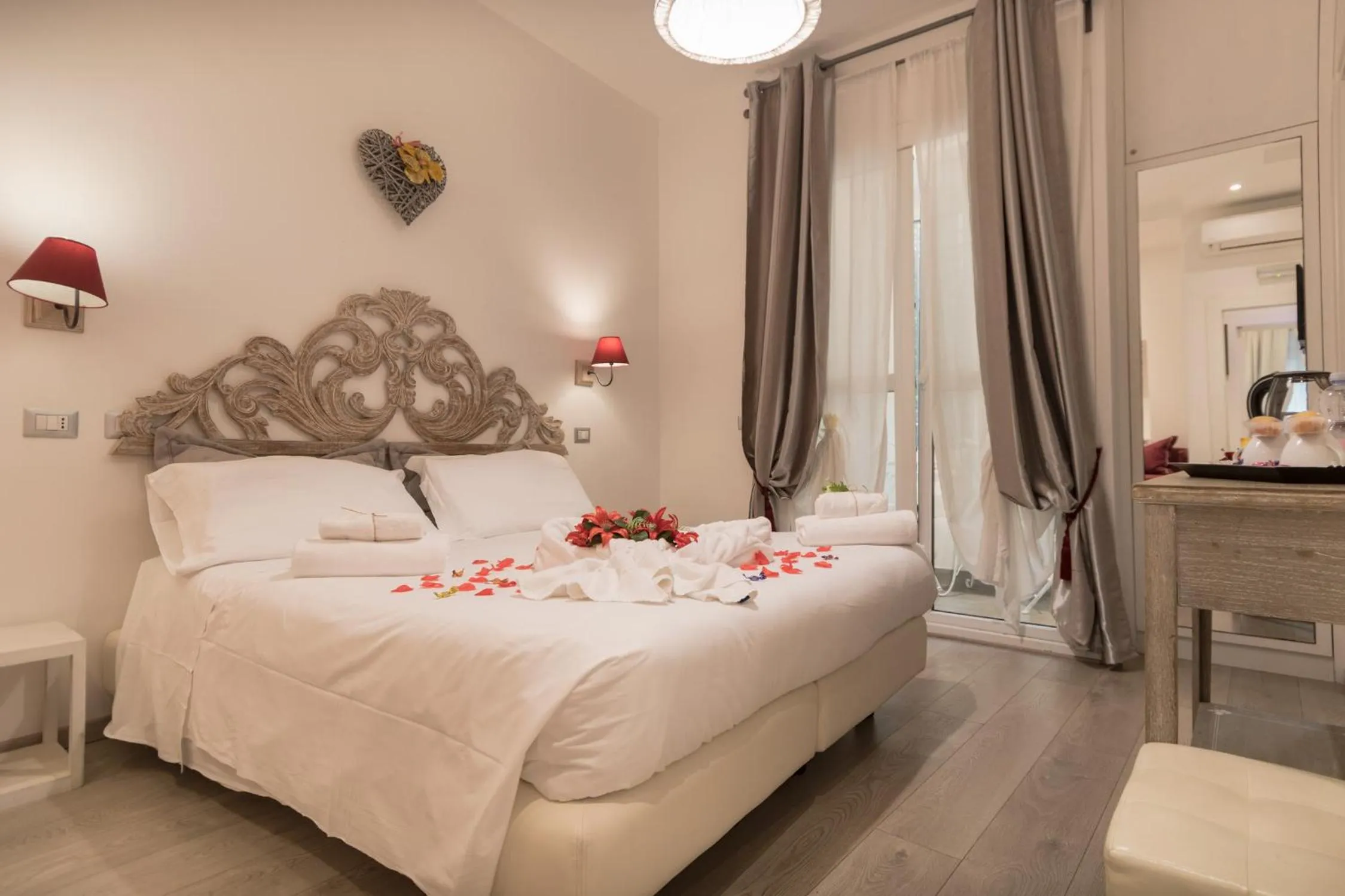 Bed in Your Vatican Suite