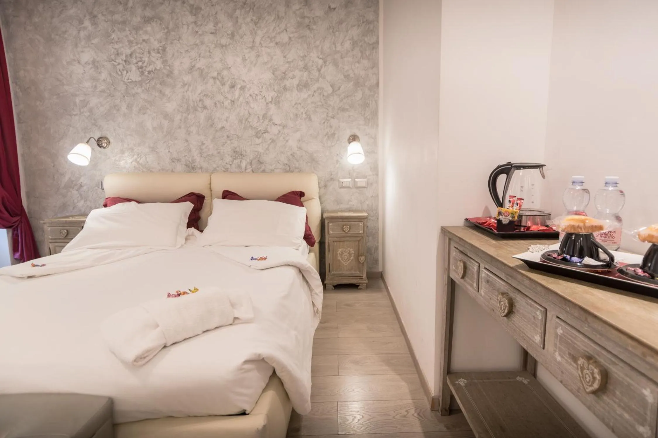 Bed in Your Vatican Suite