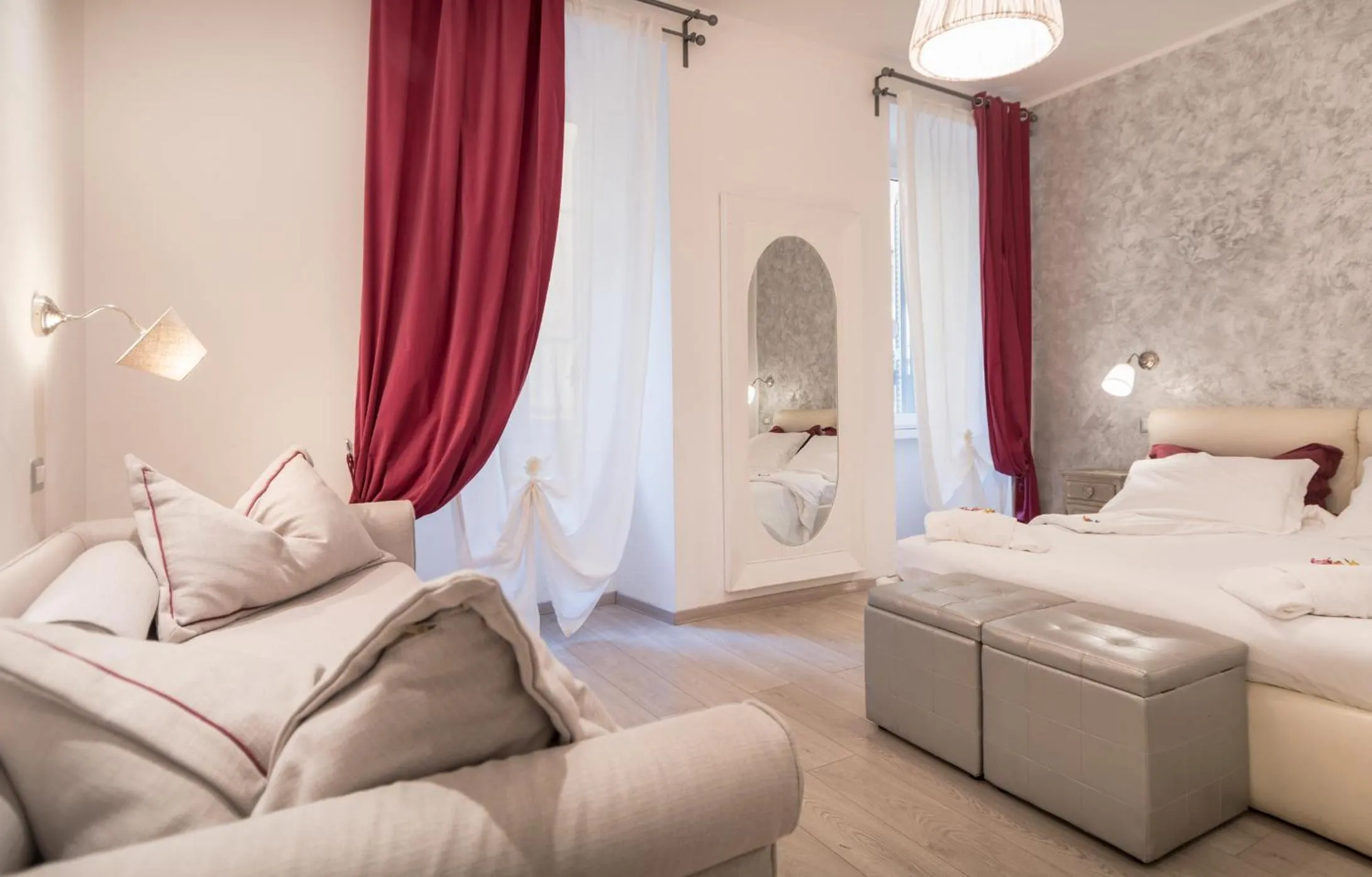 Bed in Your Vatican Suite