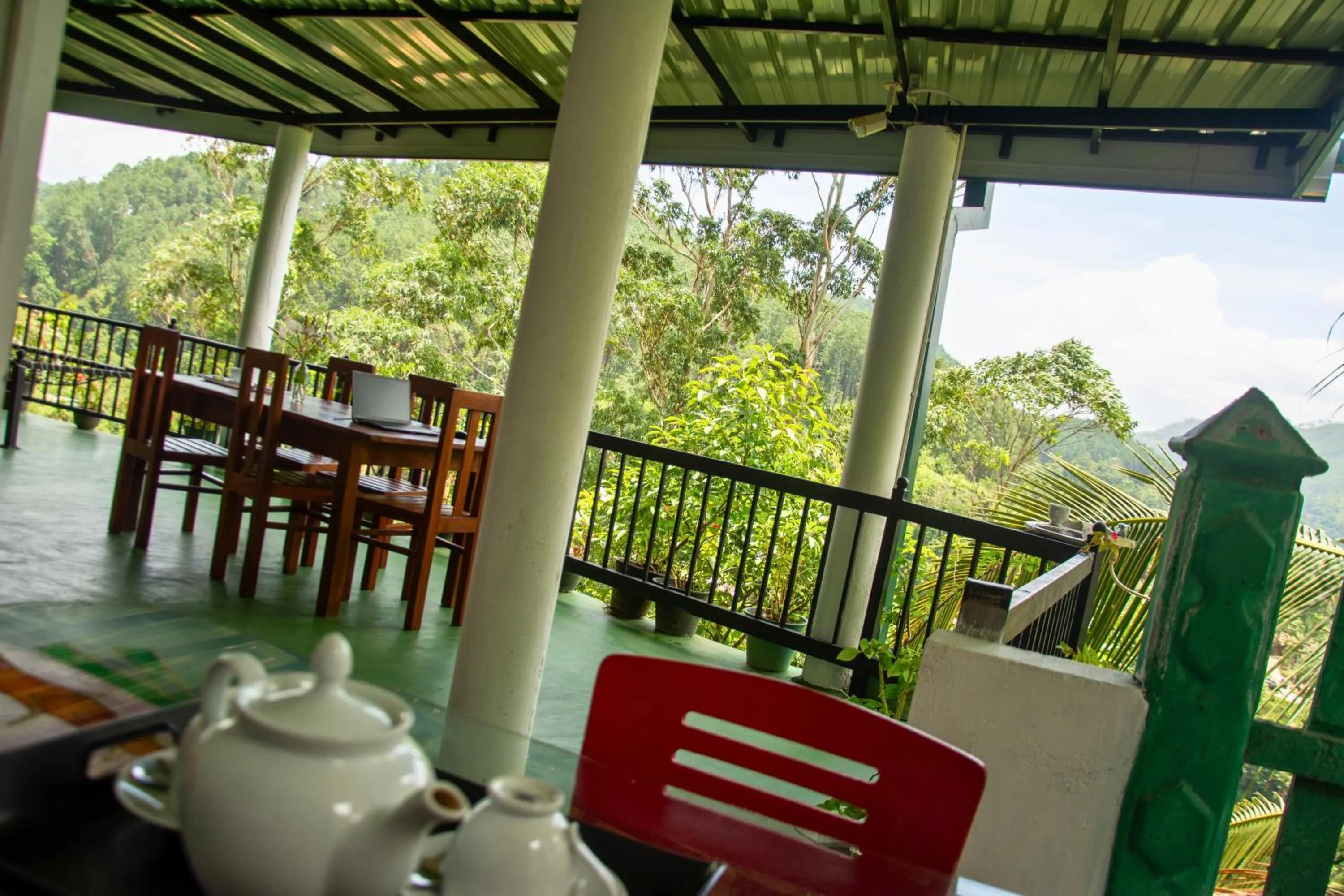 Balcony/Terrace in 9 Arch view rest inn