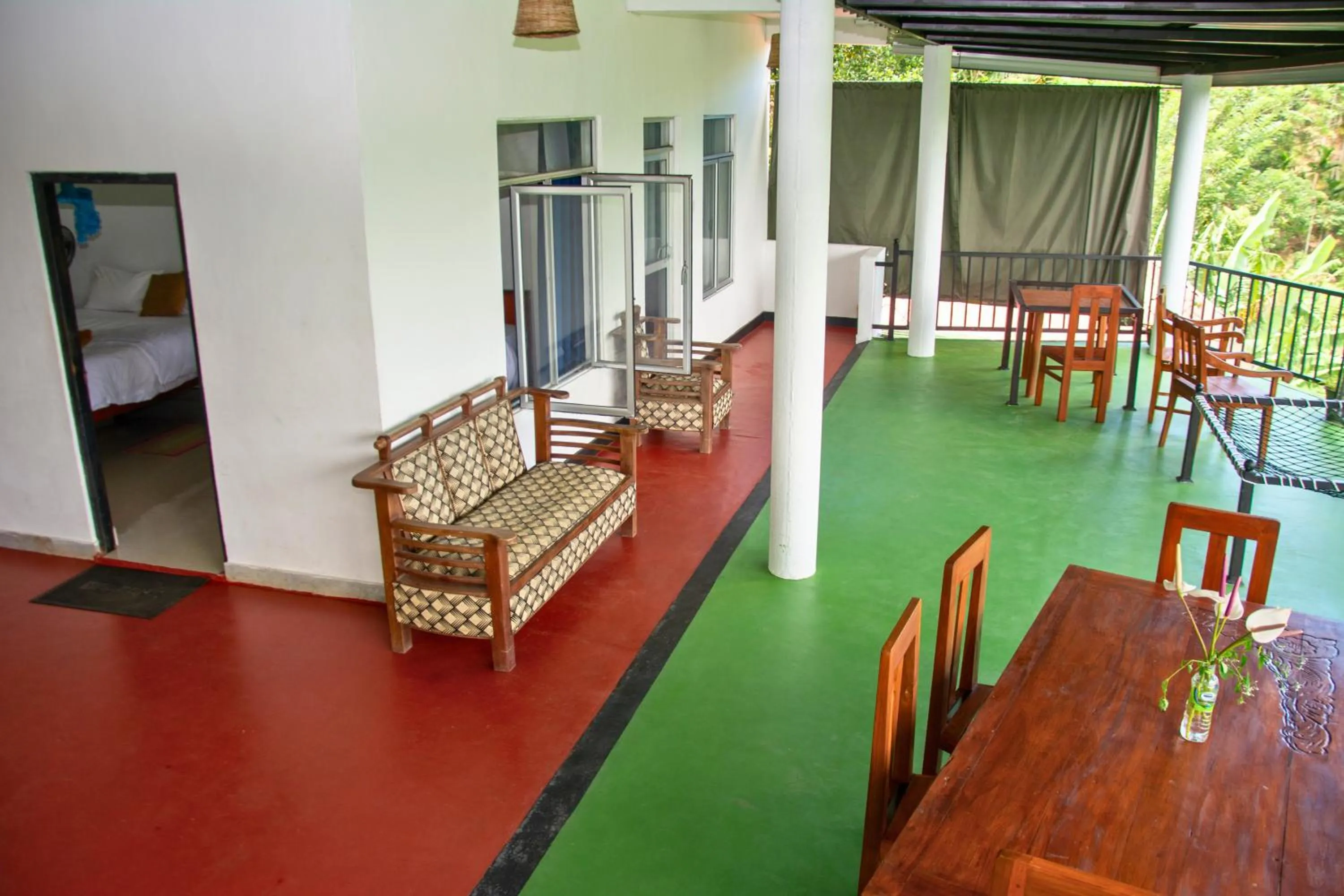 Seating area in 9 Arch view rest inn