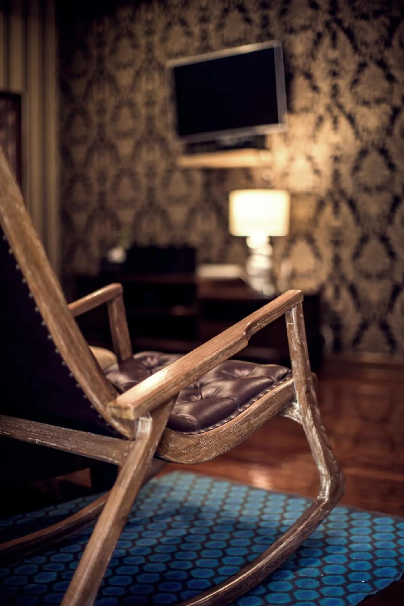 Communal lounge/ TV room in Buraphat Resort