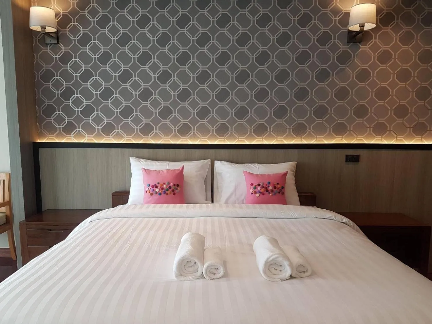 Bedroom, Bed in Buraphat Resort