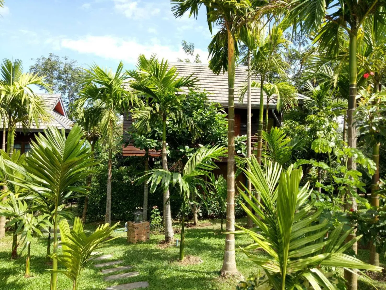 Garden view in Buraphat Resort