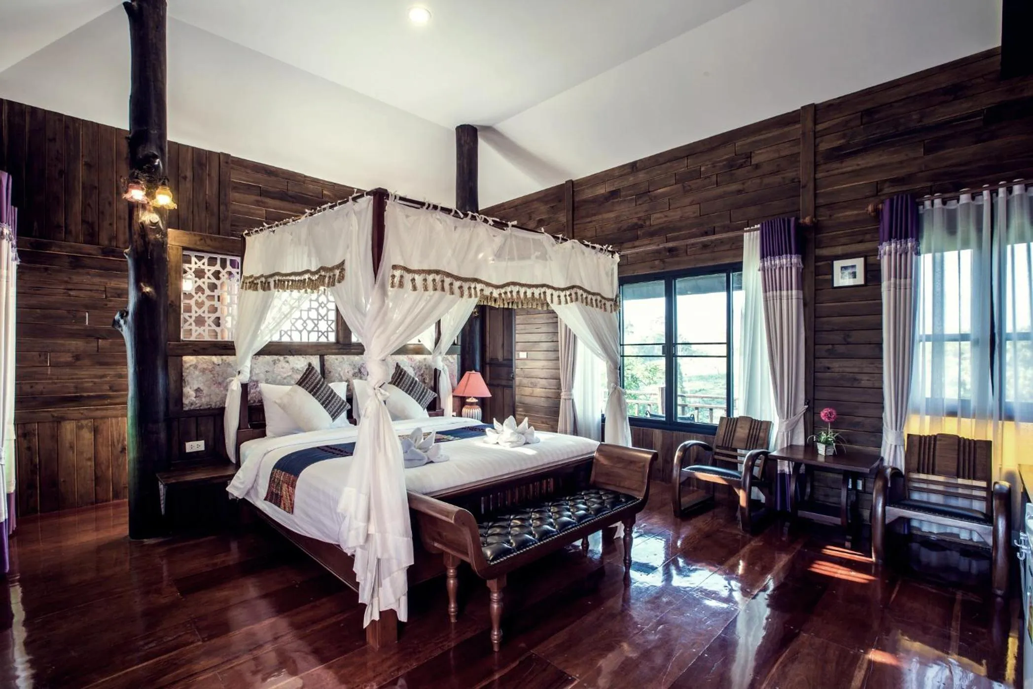 Photo of the whole room, Bed in Buraphat Resort