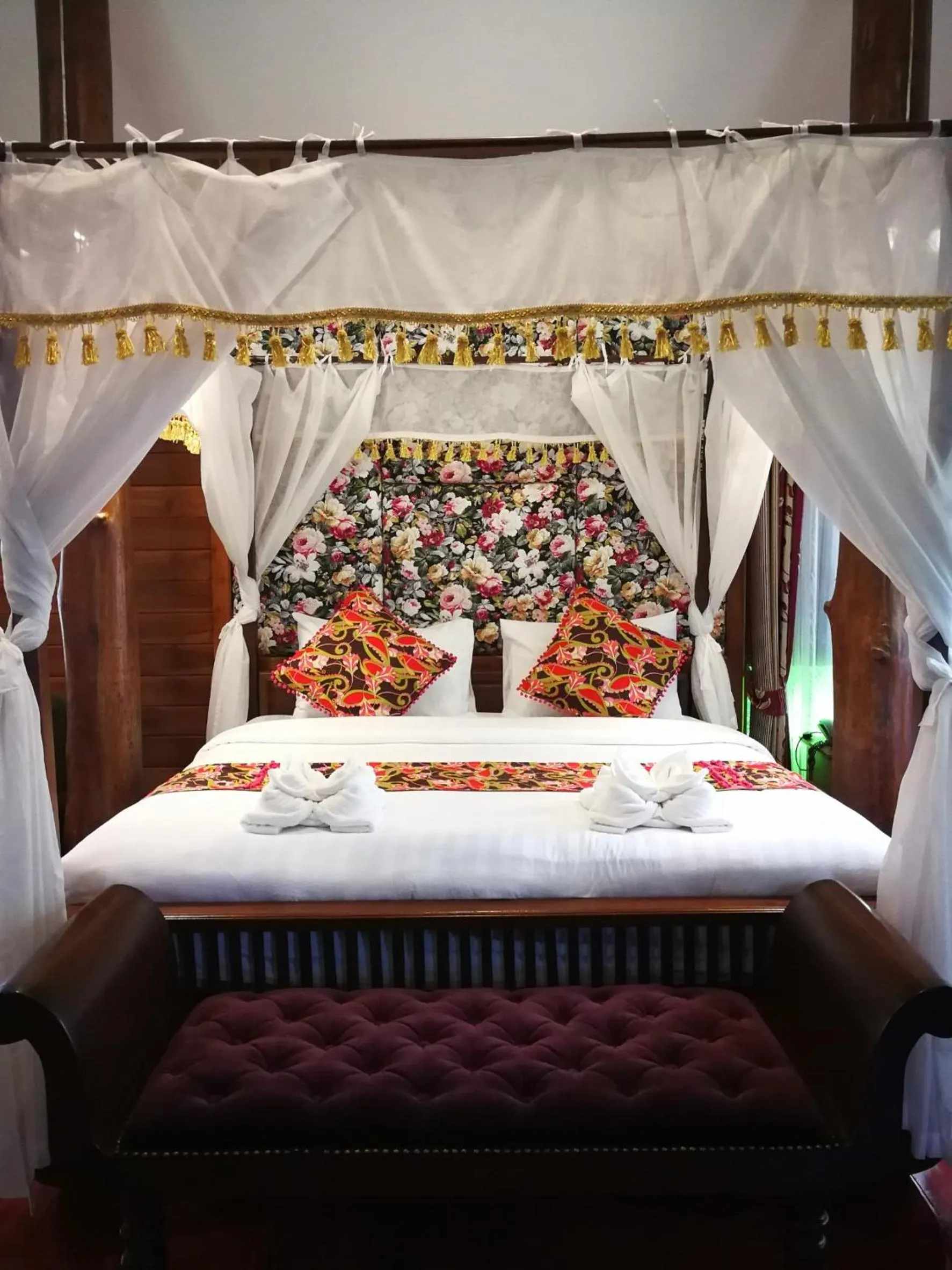Bed in Buraphat Resort