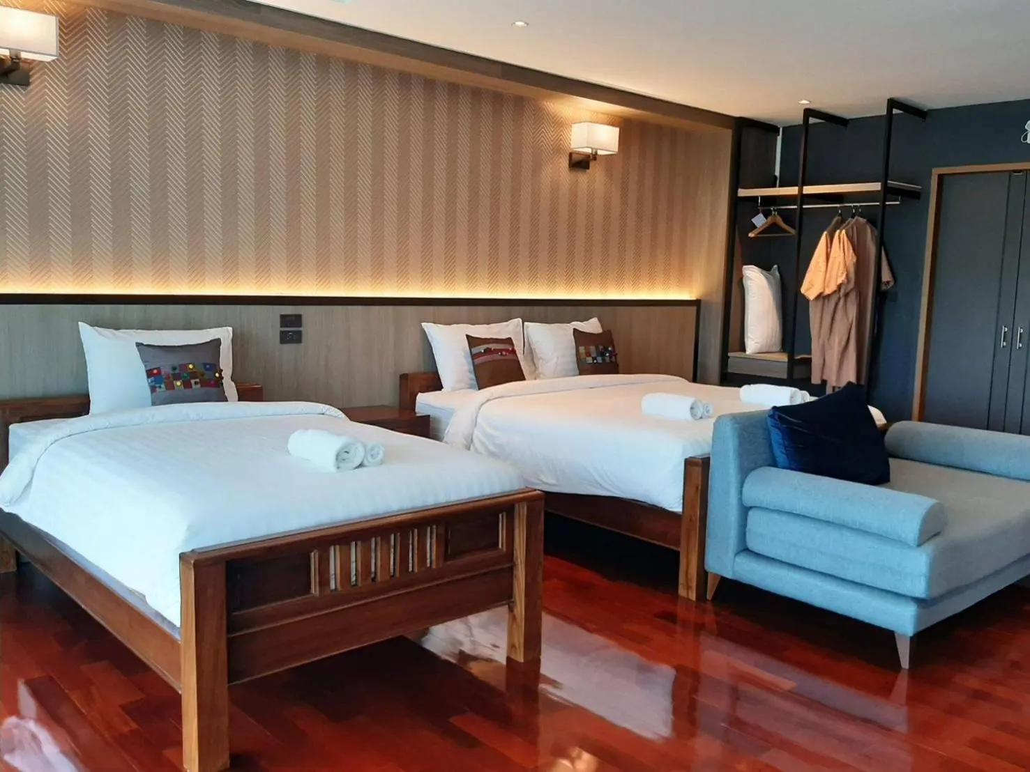 Bedroom, Bed in Buraphat Resort