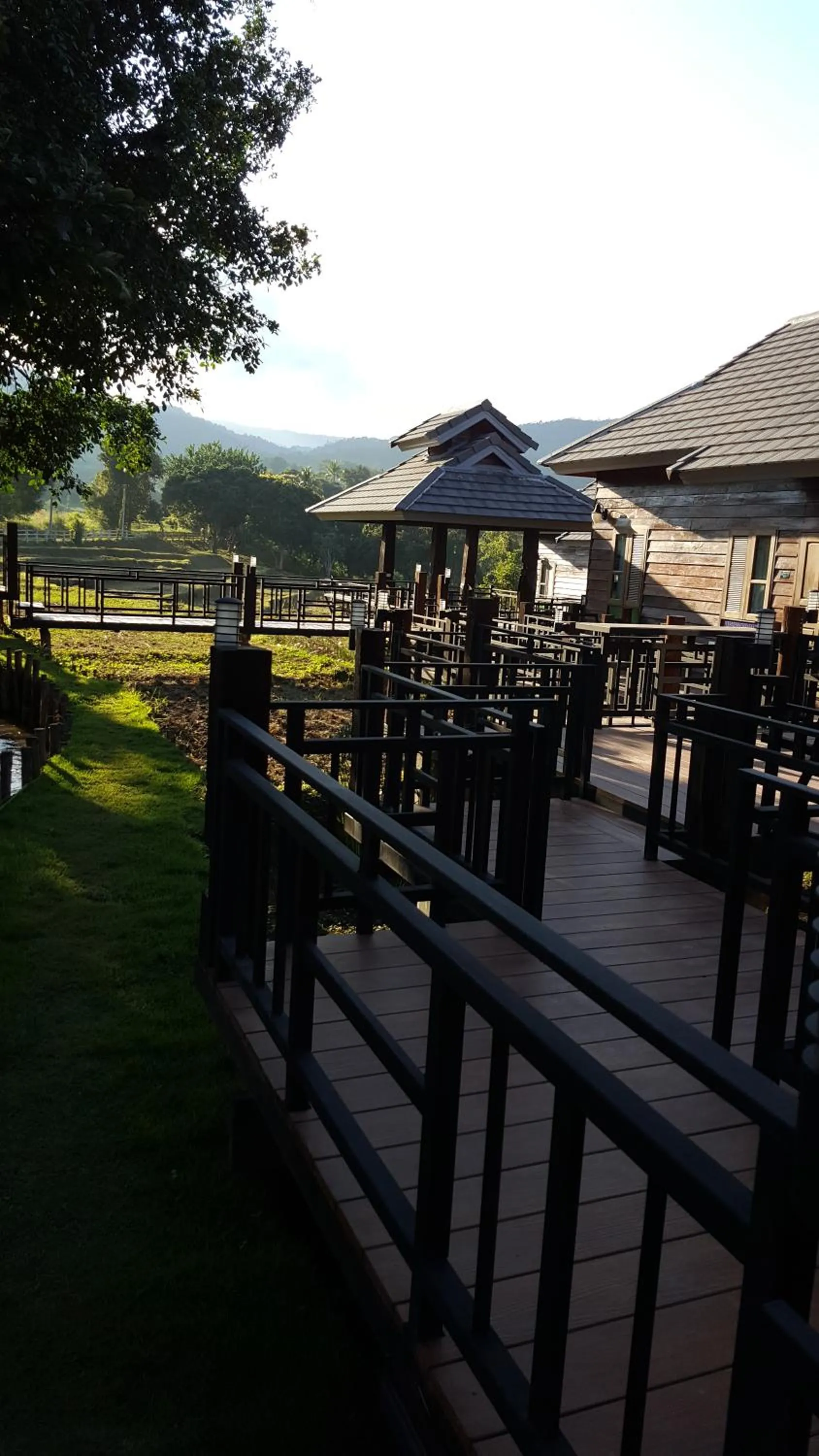 Natural landscape in Buraphat Resort