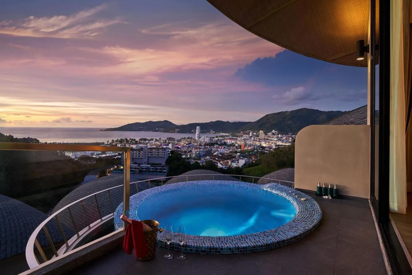 View (from property/room) in Patong Bay Hill