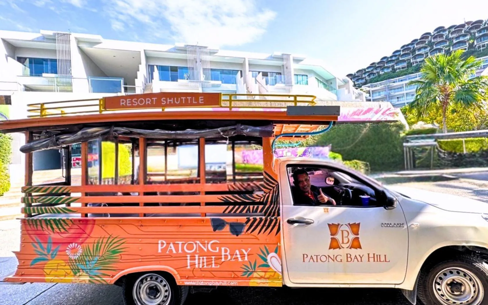 shuttle in Patong Bay Hill