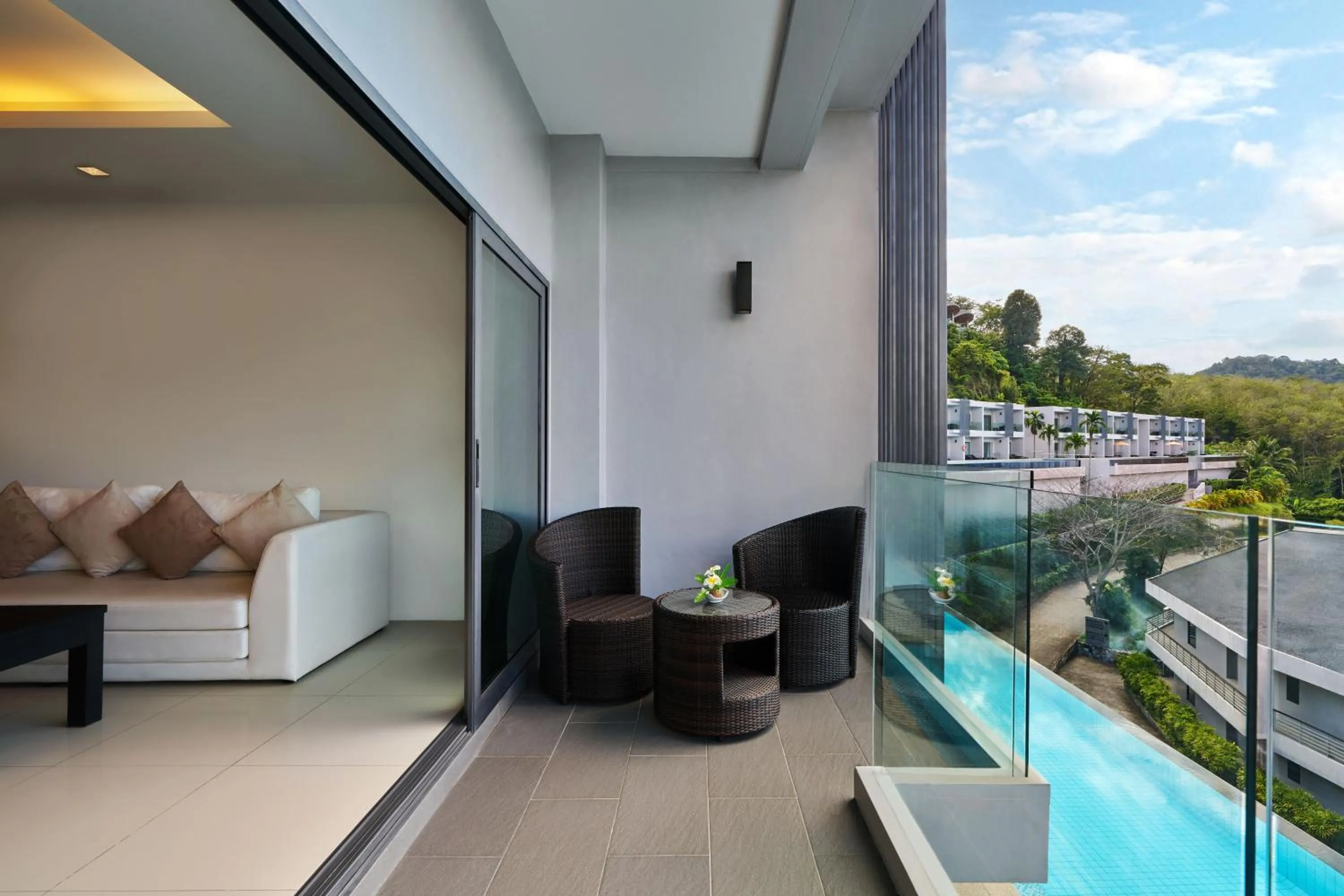 Balcony/Terrace in Patong Bay Hill