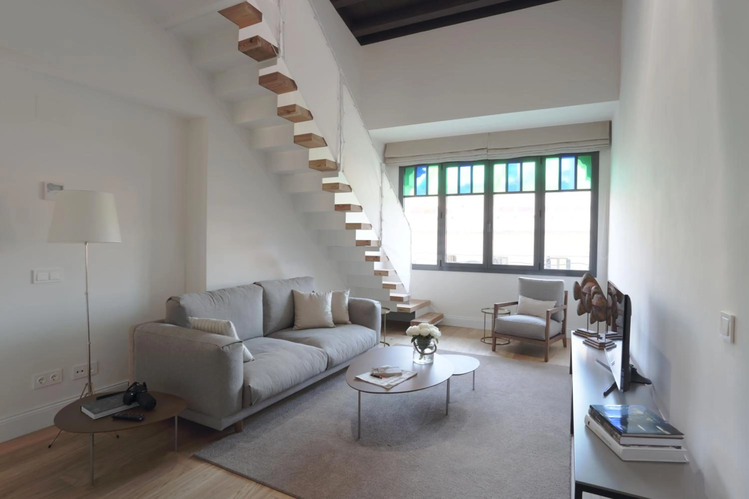 Living room in Apartaments Plaça Del Vi